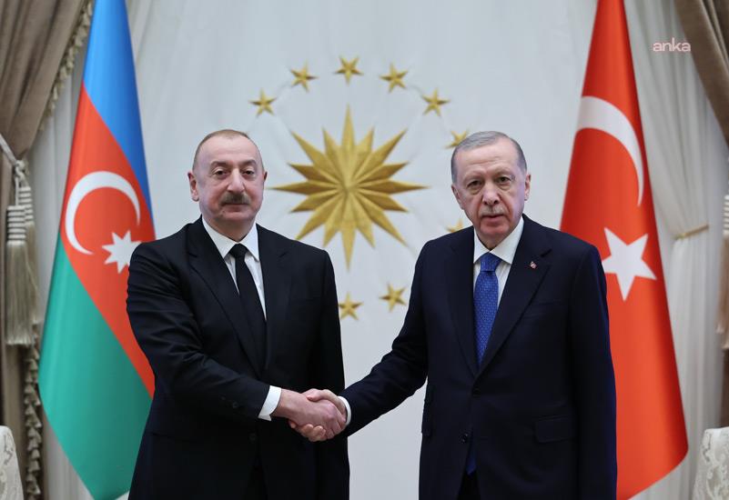 Cumhurbaşkanı Erdoğan, Azerbaycan Cumhurbaşkanı Aliyev ile telefonda görüştü
