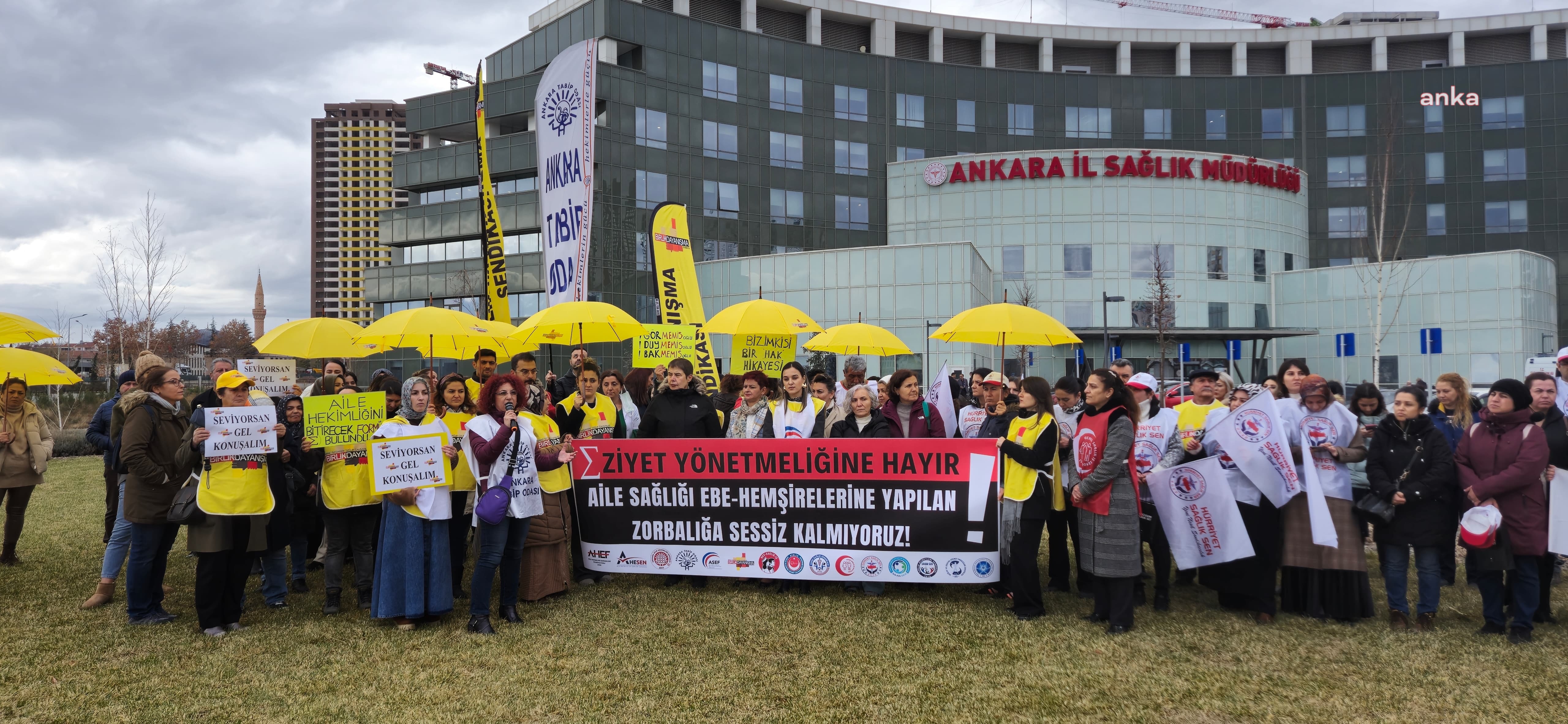 Ankara Tabip Odası ve 14 sağlık meslek örgütünden Aile Hekimliği Ödeme ve Sözleşme Yönetmeliği'ne tepki