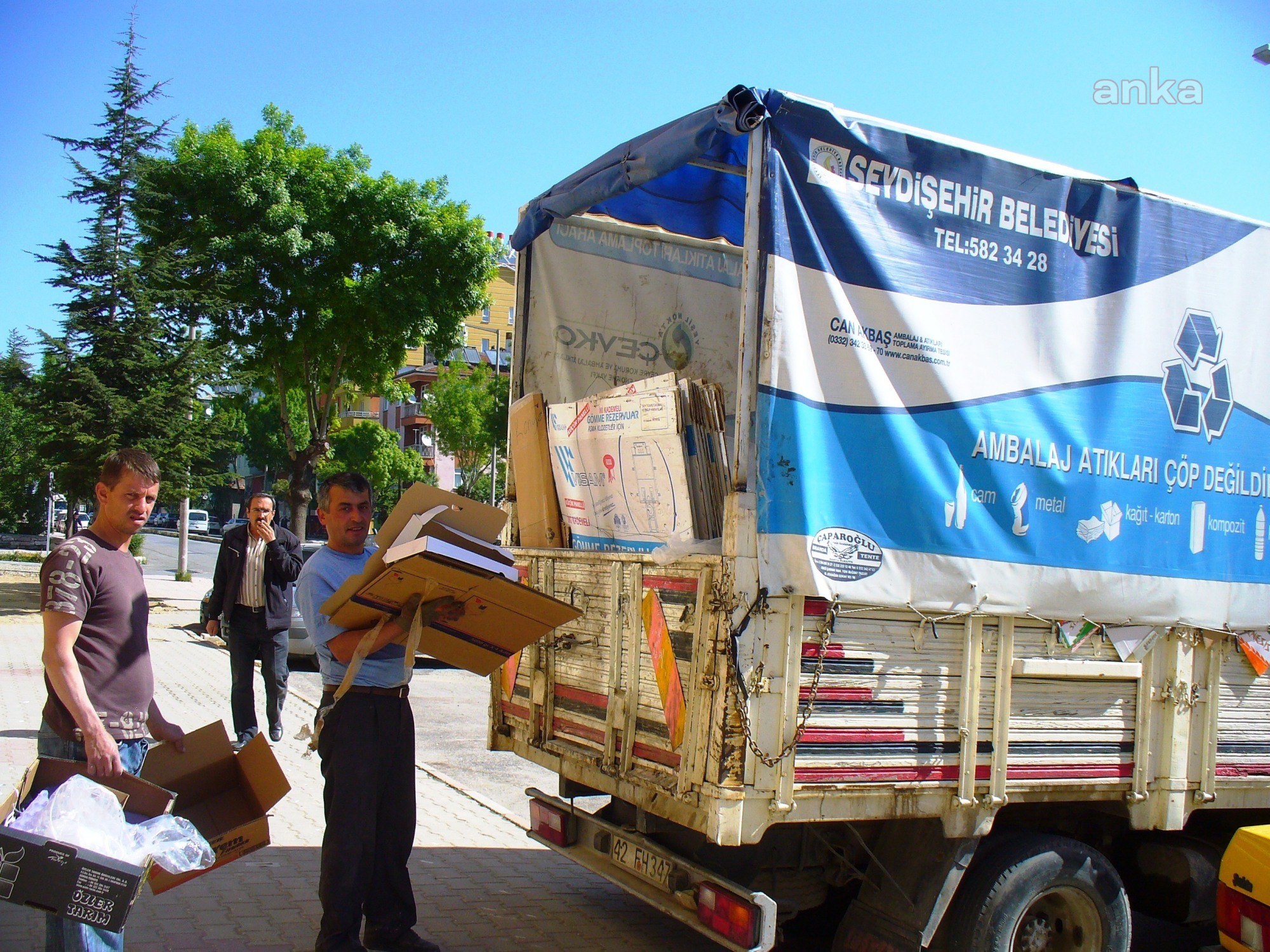 SEYDİŞEHİR BELEDİYESİ, HAFTADA 105 TON GERİ DÖNÜŞÜM SAĞLIYOR