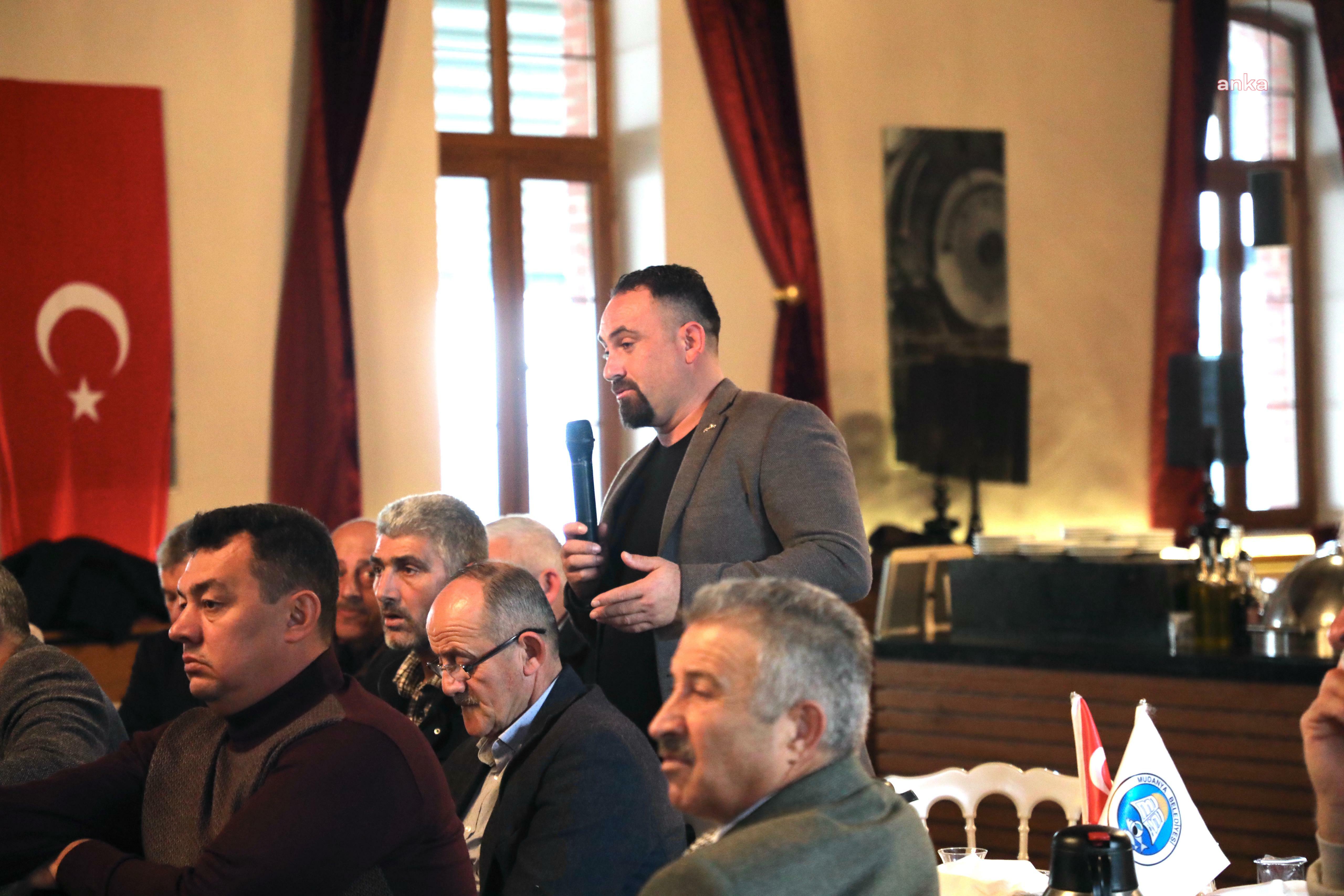 Mudanya Belediye Başkanı Dalgıç, muhtarlarla değerlendirme toplantısında bir araya geldi
