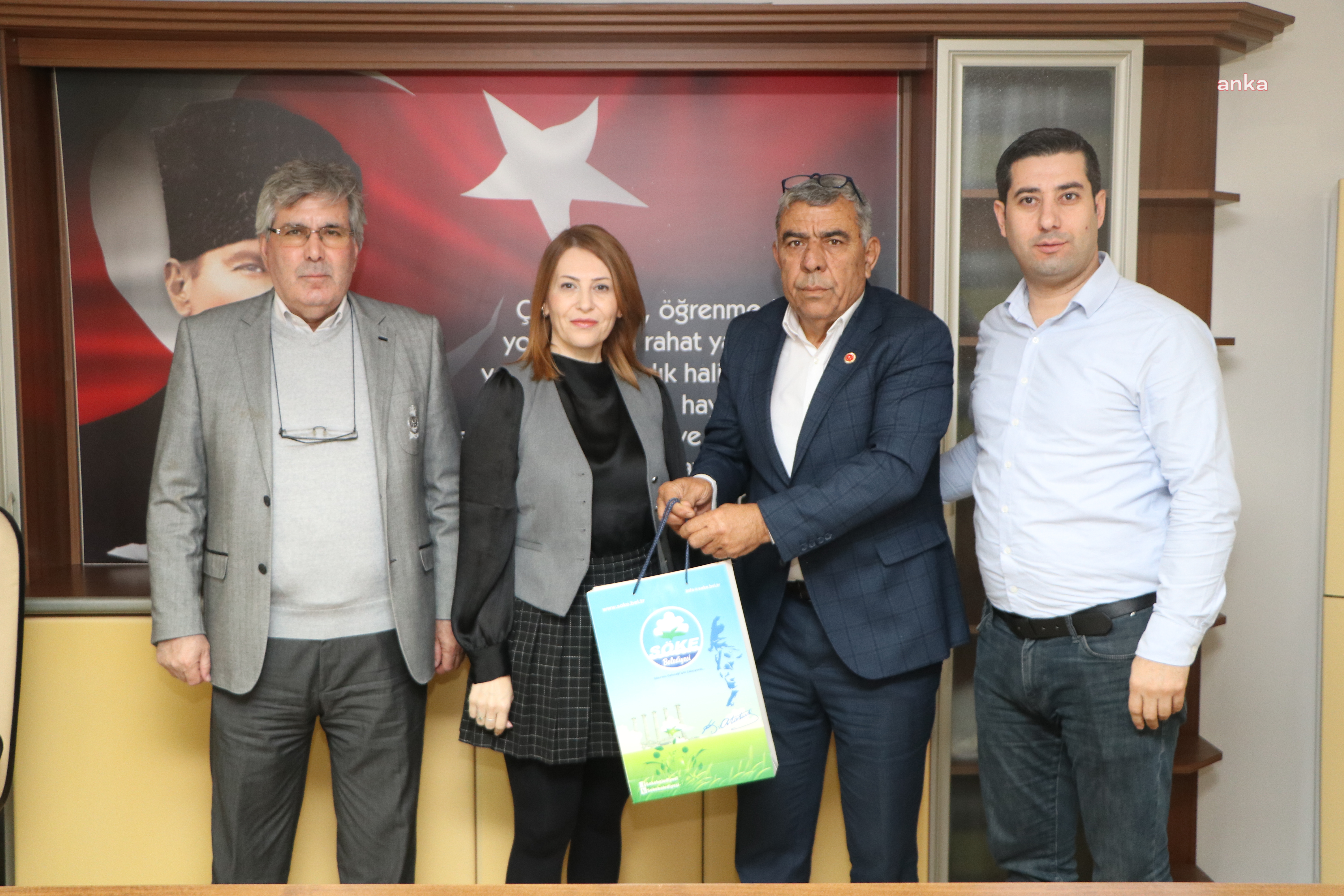 Söke Belediye Başkanı Arıkan’dan muhtarlara yeni yıl kutlaması