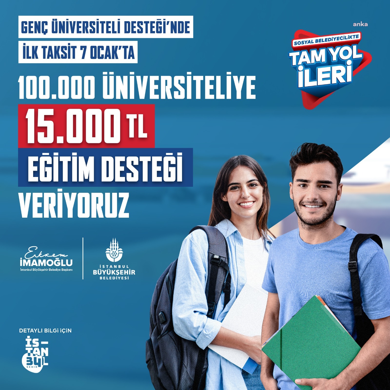 ‘Genç Üniversiteli Desteği’ne başvurular sonuçlandı: İlk ödemeler 7 Ocak’ta