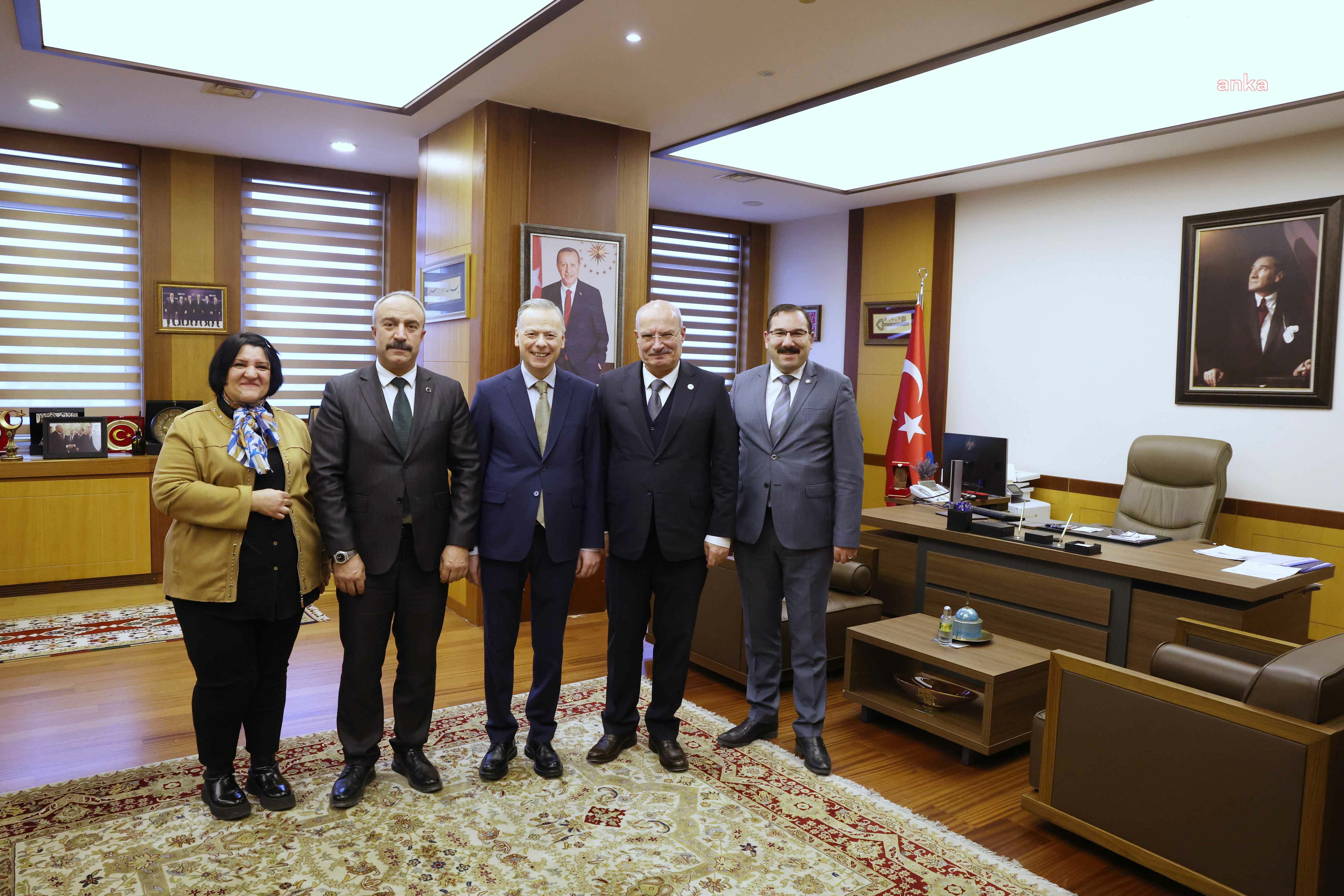 ATO Başkanı Baran, Ticaret Bakan Yardımcısı Ağar’ı ziyaret etti