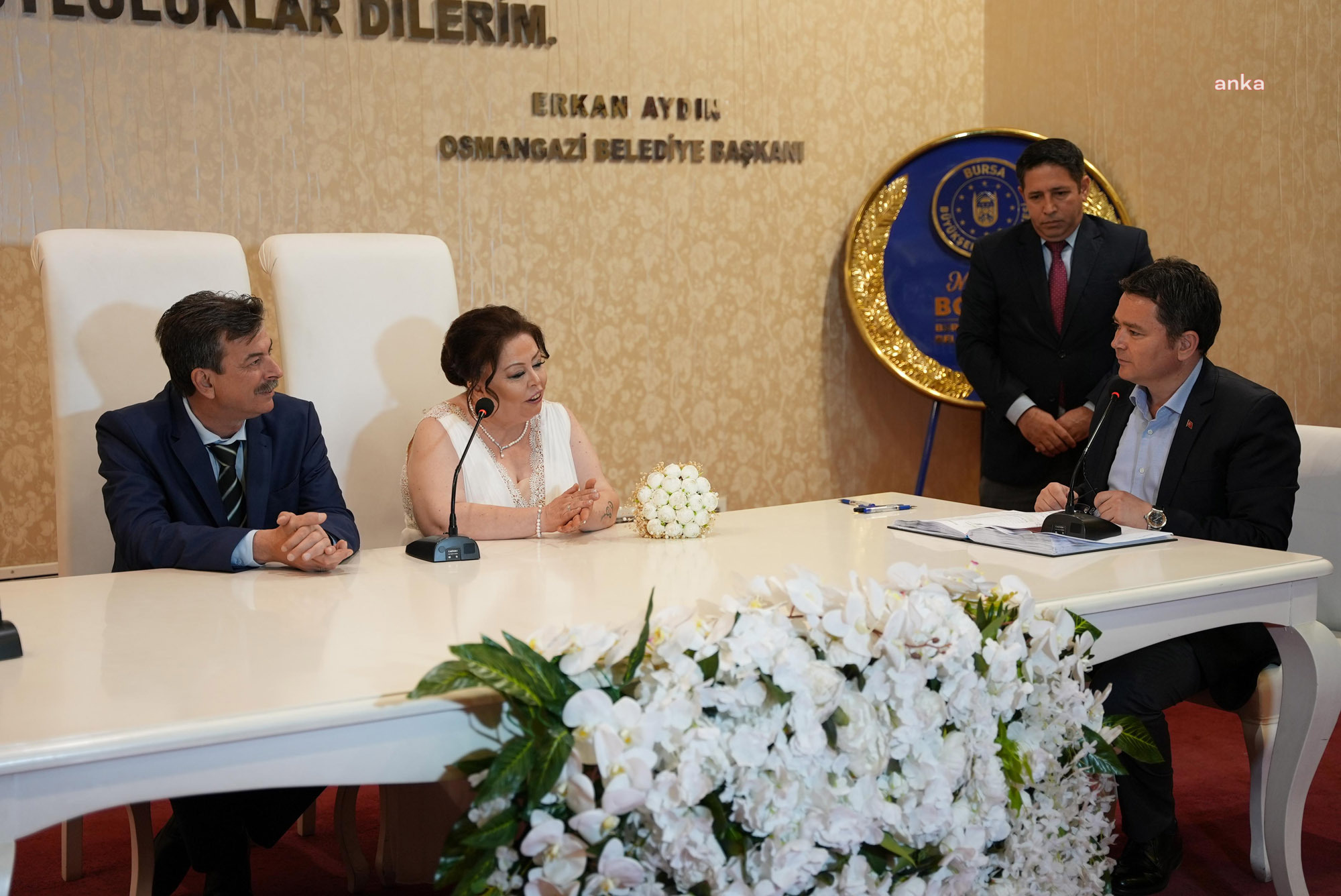 Osmangazi Belediyesi, 1 yılda 6 bin 636 çiftin nikahını kıydı