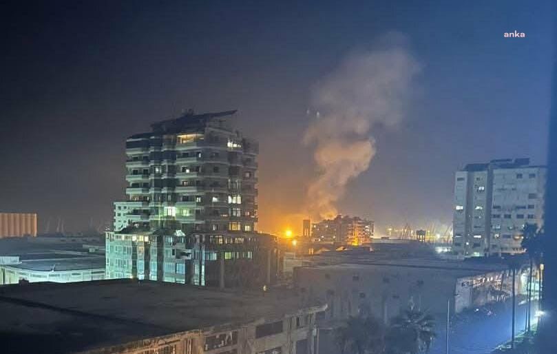 SOHR: “İsrail, Halep yakınlarında Suriye ordusuna ait mevzileri vurdu”