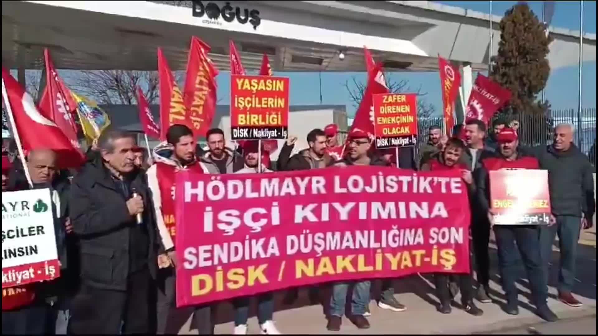 Nakliyat İş Sendikası Başkanı Küçükosmanoğlu: Hödlmayr'da işten çıkarılan üyelerimizin işe iadesi gerçekleşene kadar mücadele edeceğiz