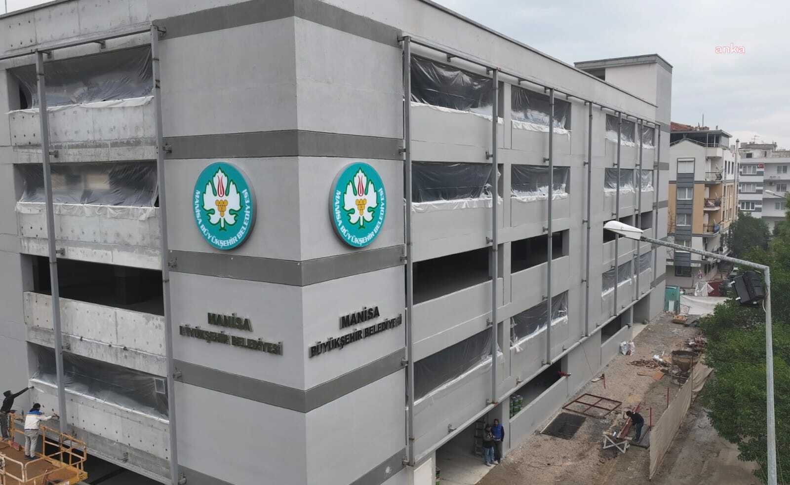Manisa Büyükşehir Belediyesi, Malta Katlı Otoparkı’nın açılışına gün sayıyor