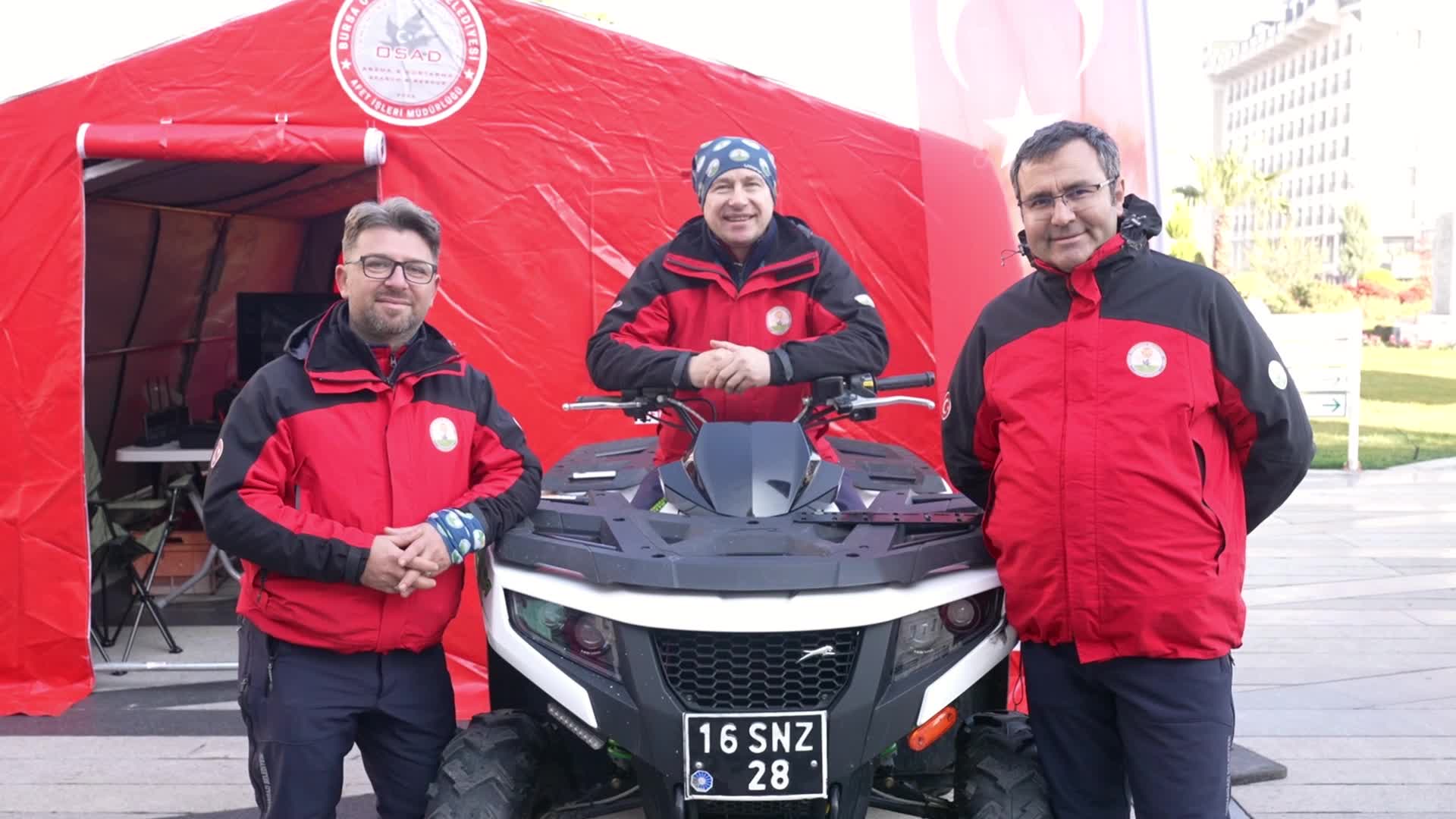 Osmangazi Arama Kurtarma ekibi, her türlü afete müdahaleye hazır