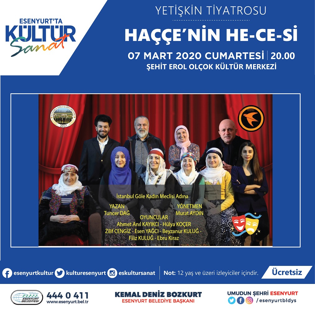 ‘HAÇÇE’NİN HE-CE-Sİ’ KADINLARIN SESİ OLACAK