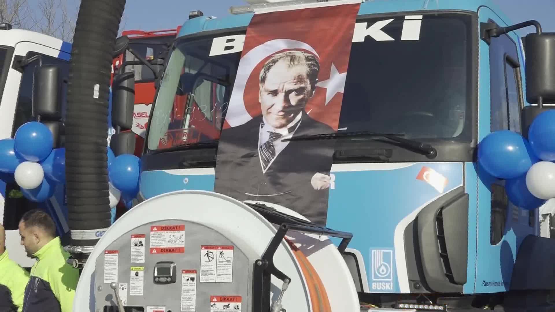 Bursa Büyükşehir Belediyesi, BUSKİ Genel Müdürlüğü’nün araç filosunu güçlendirdi