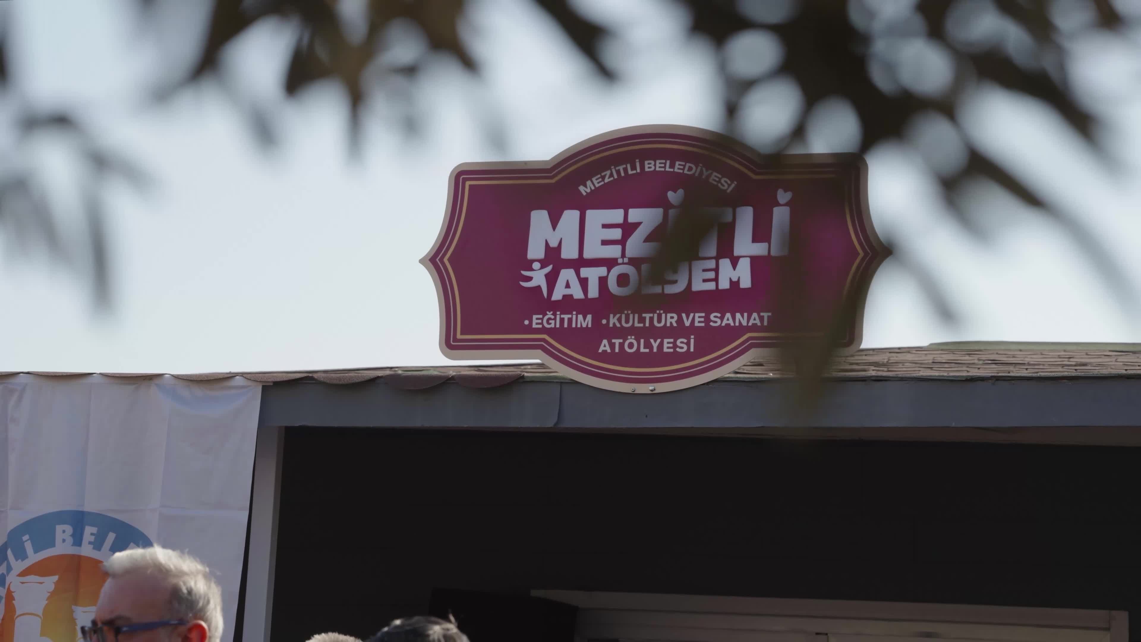 'Mezitli Atölyem' düzenlenen törenle hizmete açıldı