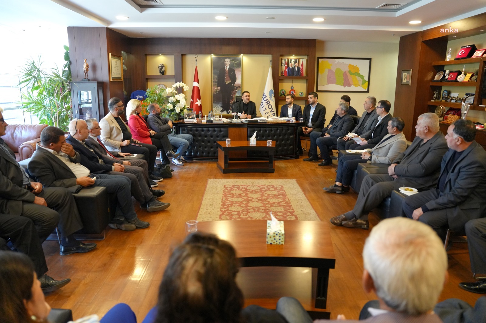 Çukurova Belediye Başkanı Kozay: "Muhtarlarla birlikte çalışmaya, üretmeye devam edeceğiz”