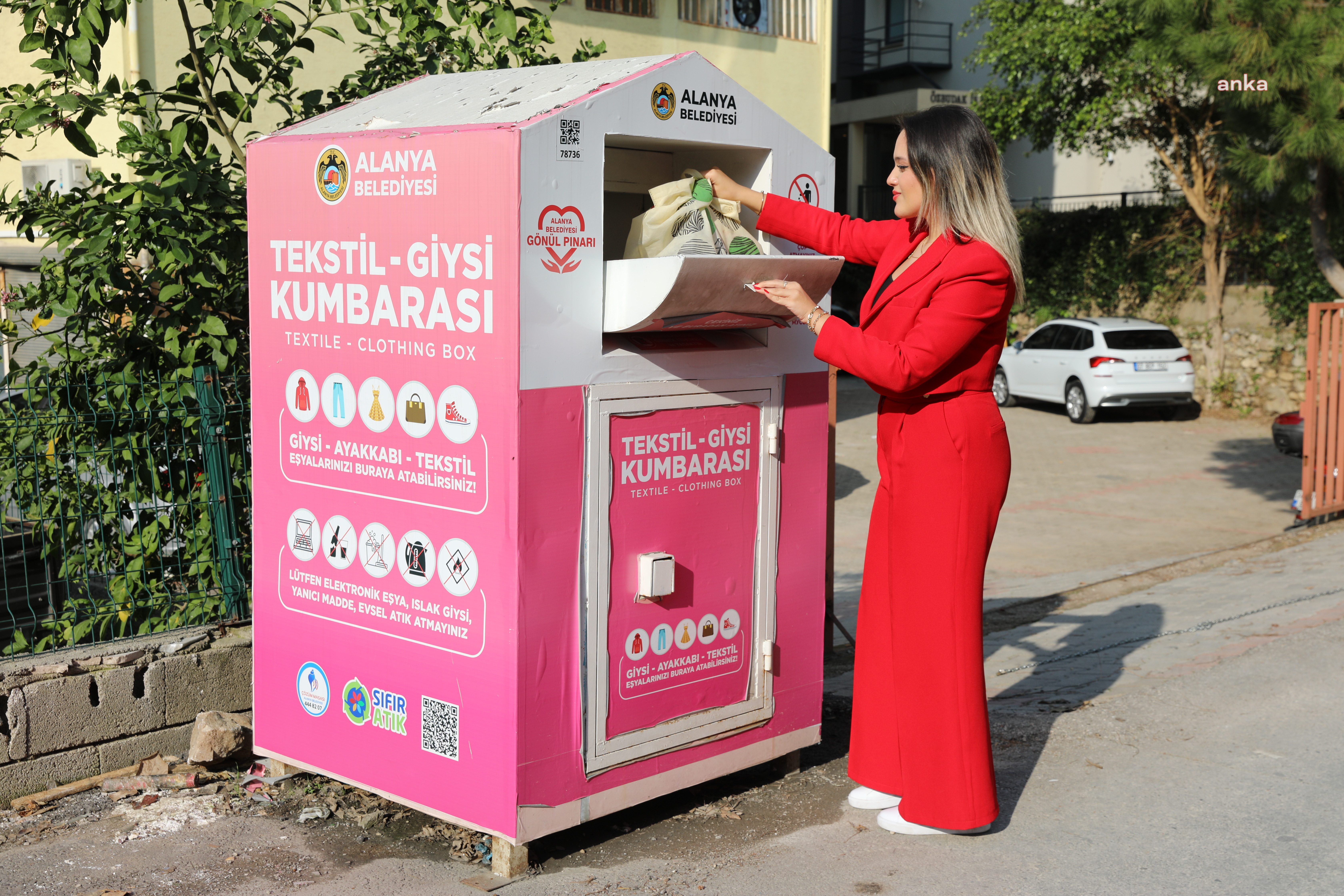 Alanya Belediyesi, 4 ayda 150 bin 219 kilogram tekstil atığı topladı