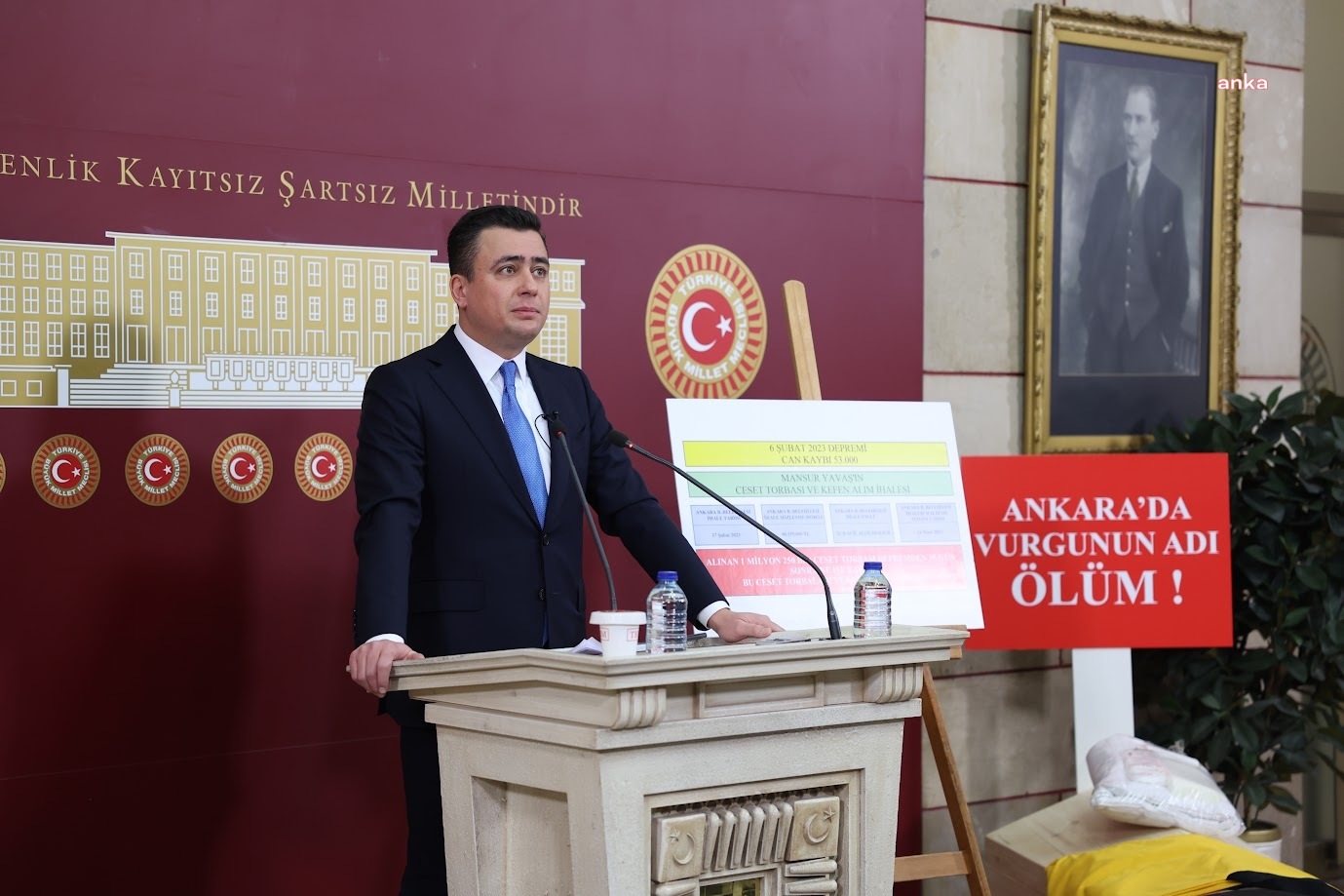 ABB'den Osman Gökçek'in "kefen yolsuzluğu" iddiasına suç duyurusu
