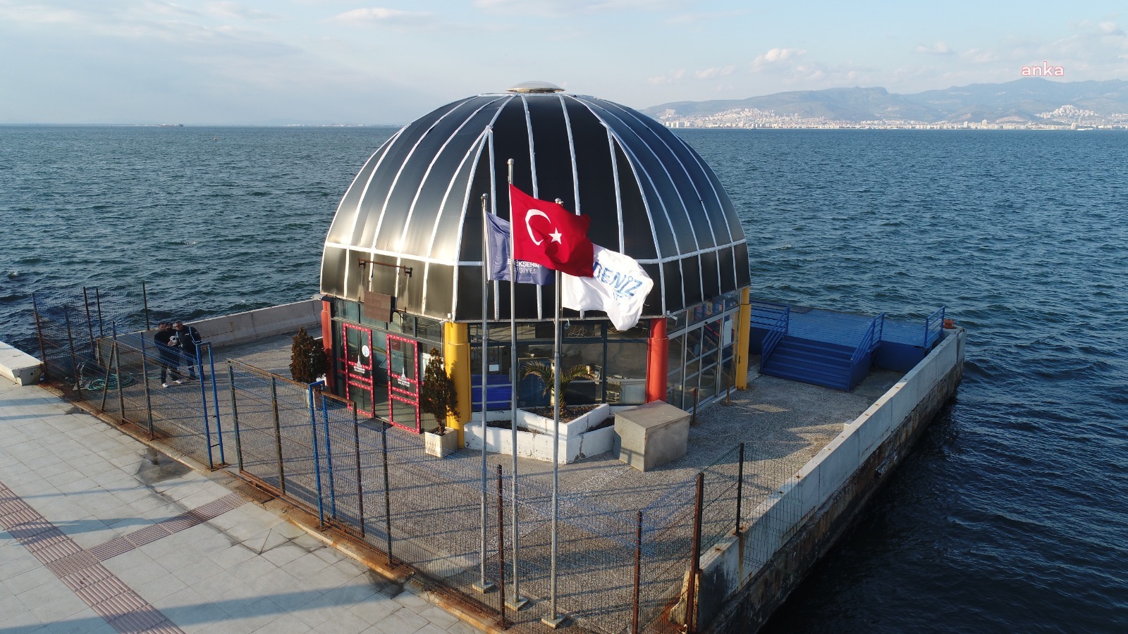 Göztepe ve Karantina iskeleleri yeniden devrede