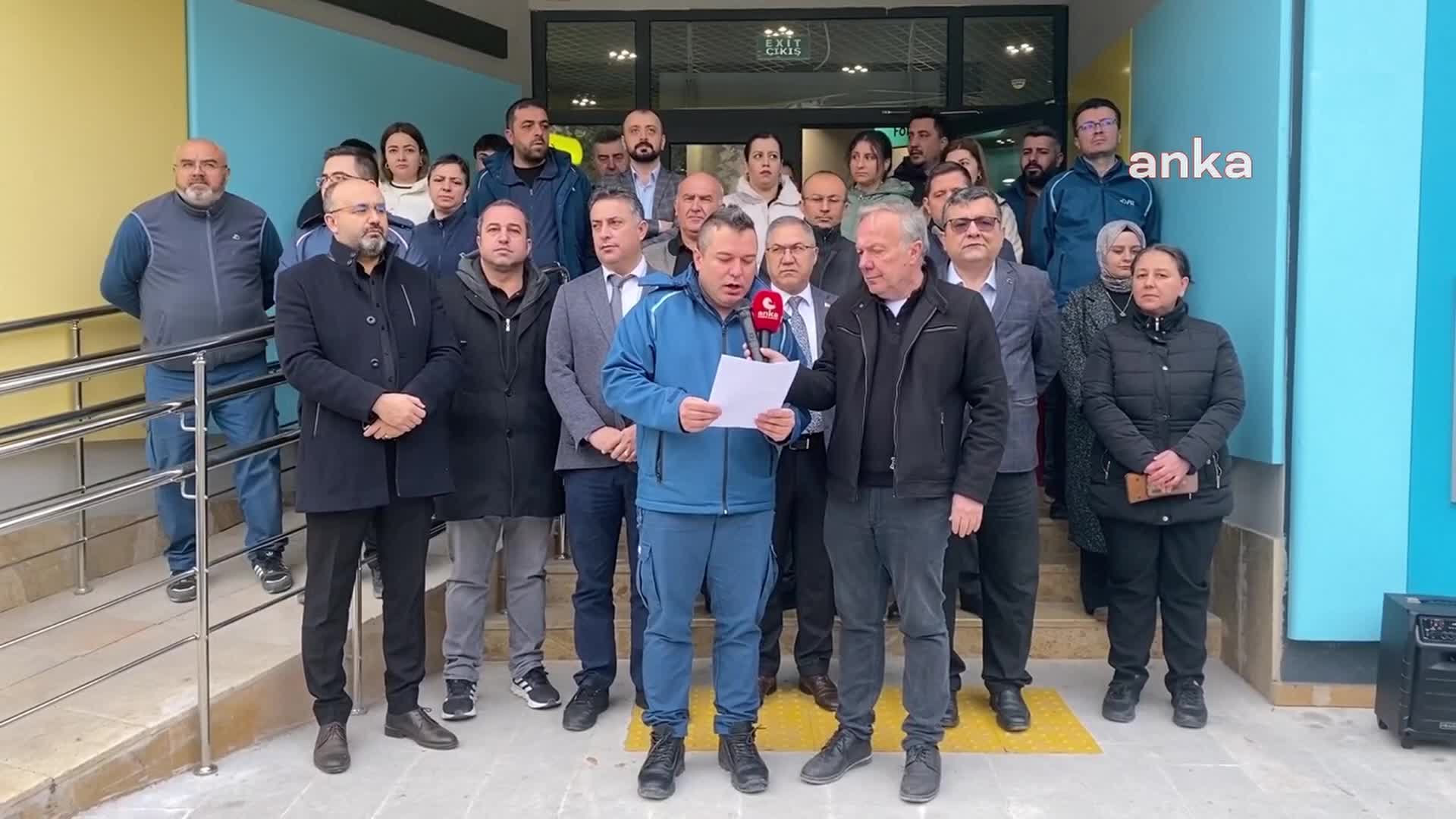 Türk Haber Sen üyeleri, Rize PTT Merkez Müdürlüğünde gerçekleşen silahlı saldırıyı protesto etti