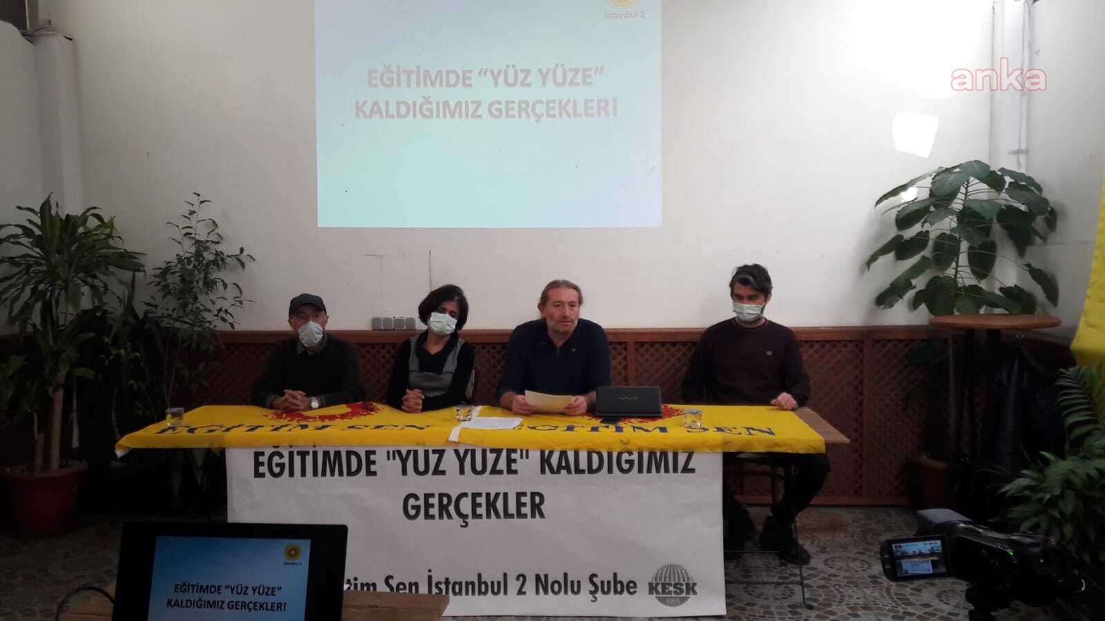 EĞİTİM-SEN: İSTANBUL'UN 8 İLÇESİNDE  198 ÖĞRETMEN, 899 ÖĞRENCİ VE 55 EĞİTİM PERSONELİ KORANAVİRÜSE YAKALANDI