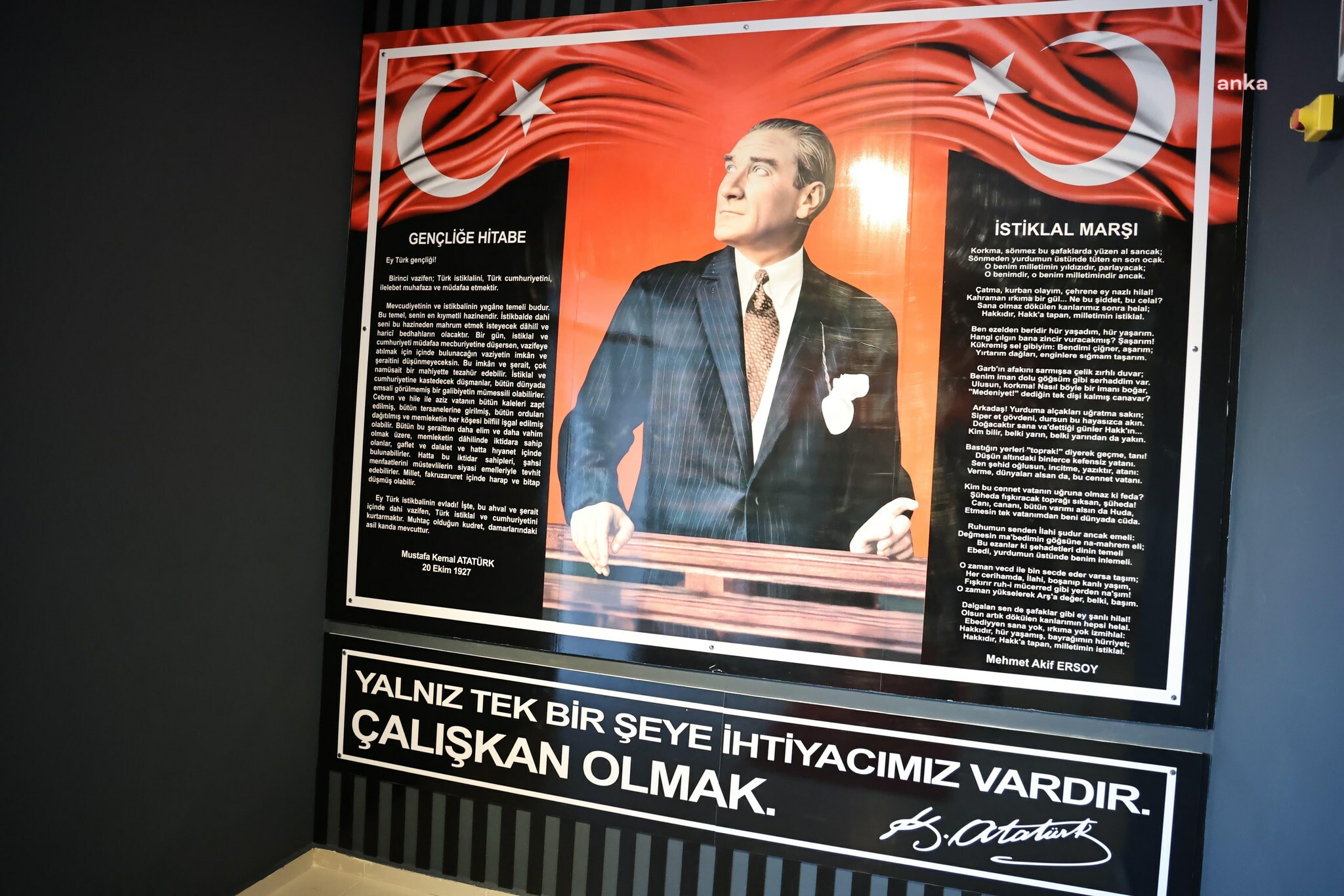 Silivri Belediye Başkanı Balcıoğlu: "Bu köşe, Gazi Mustafa Kemal Atatürk’ün mirasını ve şehidimiz Emre Sarıtaş’ın hatırasını yaşatacak"