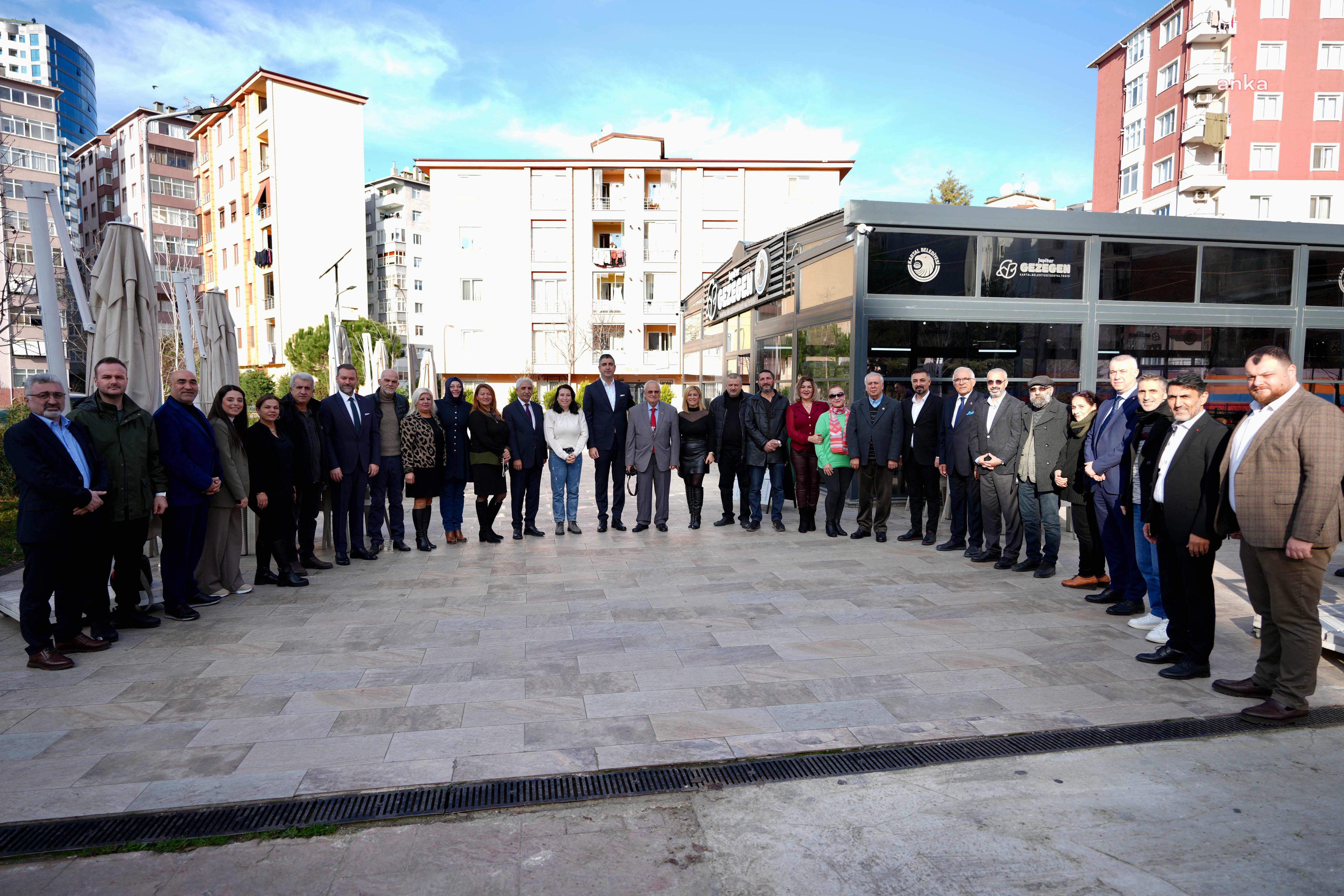 Kartal Belediye Başkanı Gökhan Yüksel, basın mensuplarıyla bir araya geldi
