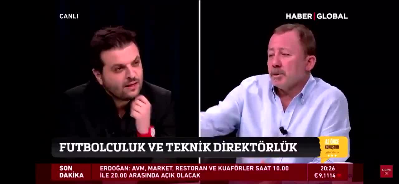 SERGEN YALÇIN'DAN 'SOKAĞA ÇIKMA YASAĞI' YORUMU: "HERHALDE İLK YARIYI OYNAYIP BIRAKACAĞIZ"