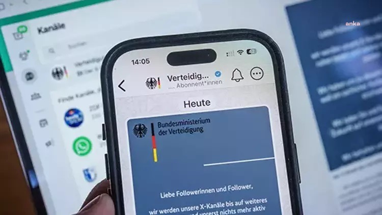 Almanya Savunma Bakanlığı X sosyal medya hesabını askıya aldı