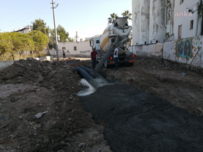BODRUM BELEDİYESİ SU TAŞKINLARINA YÖNELİK ÇALIŞMALARINA DEVAM EDİYOR