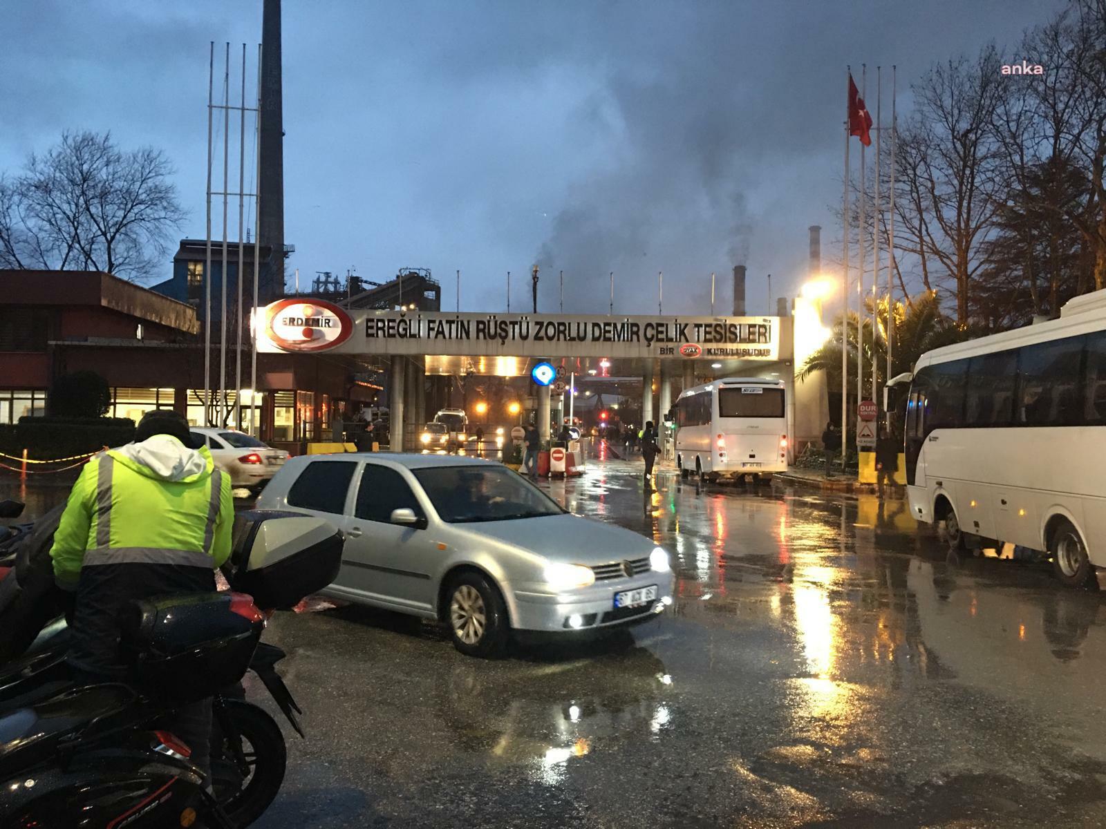 Erdemir Ereğli Demir ve Çelik Fabrikası işçileri: "Hakkımız olanı istiyoruz"