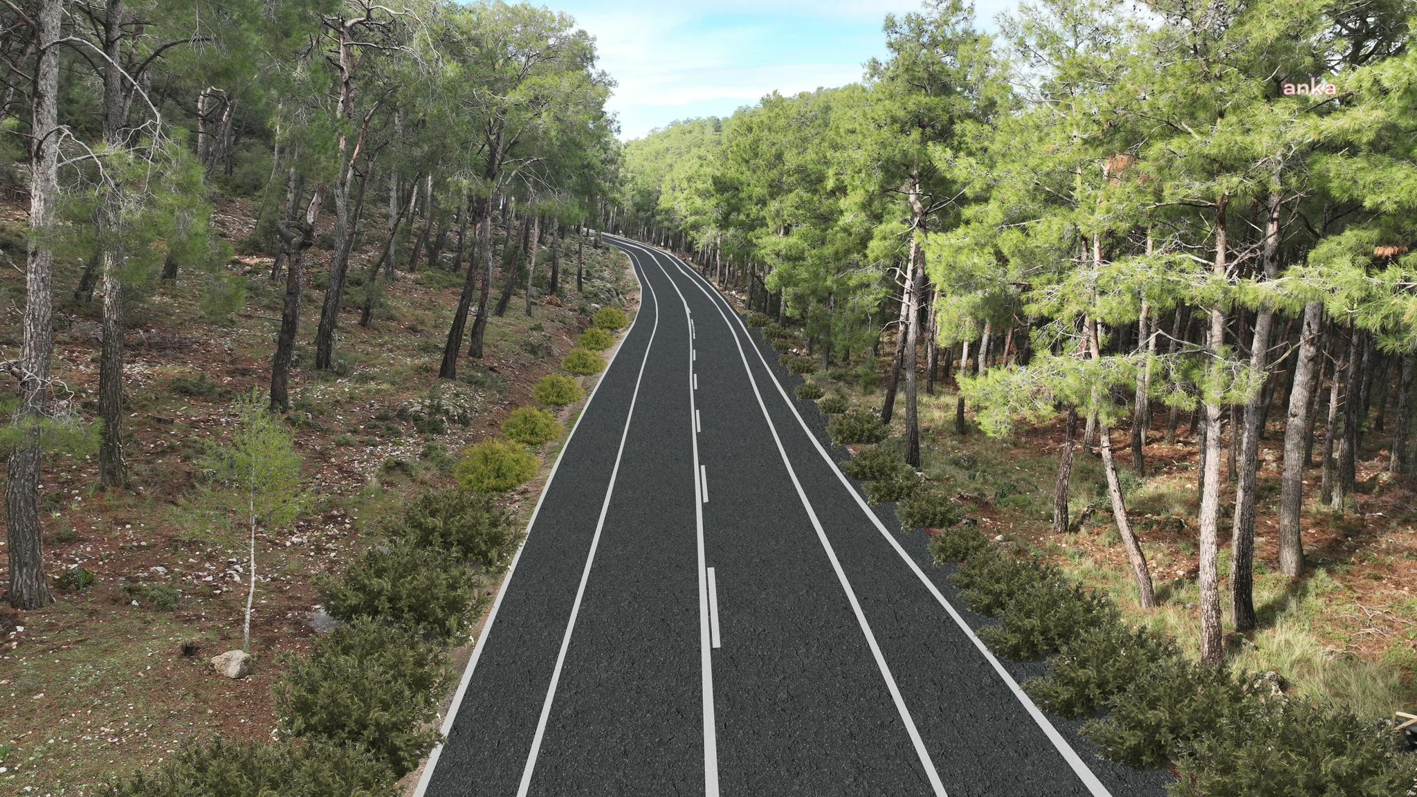 Fethiye-Ölüdeniz yolu yenileniyor