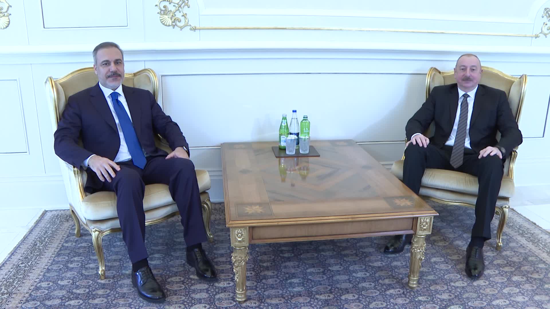 Dışişleri Bakanı Fidan, Azerbaycan Cumhurbaşkanı Aliyev tarafından kabul edildi