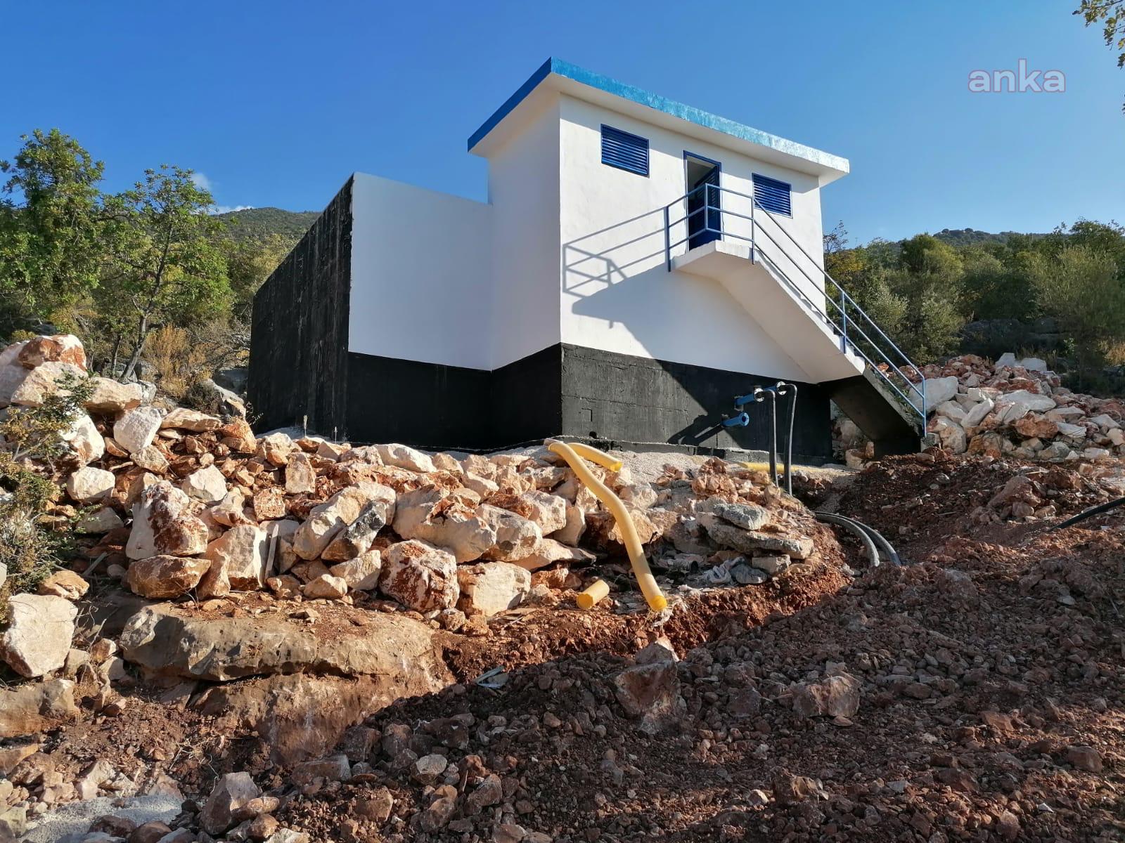 ANTALYA BÜYÜKŞEHİR'DEN DEMRE'YE YENİ İKİ SU DEPOSU