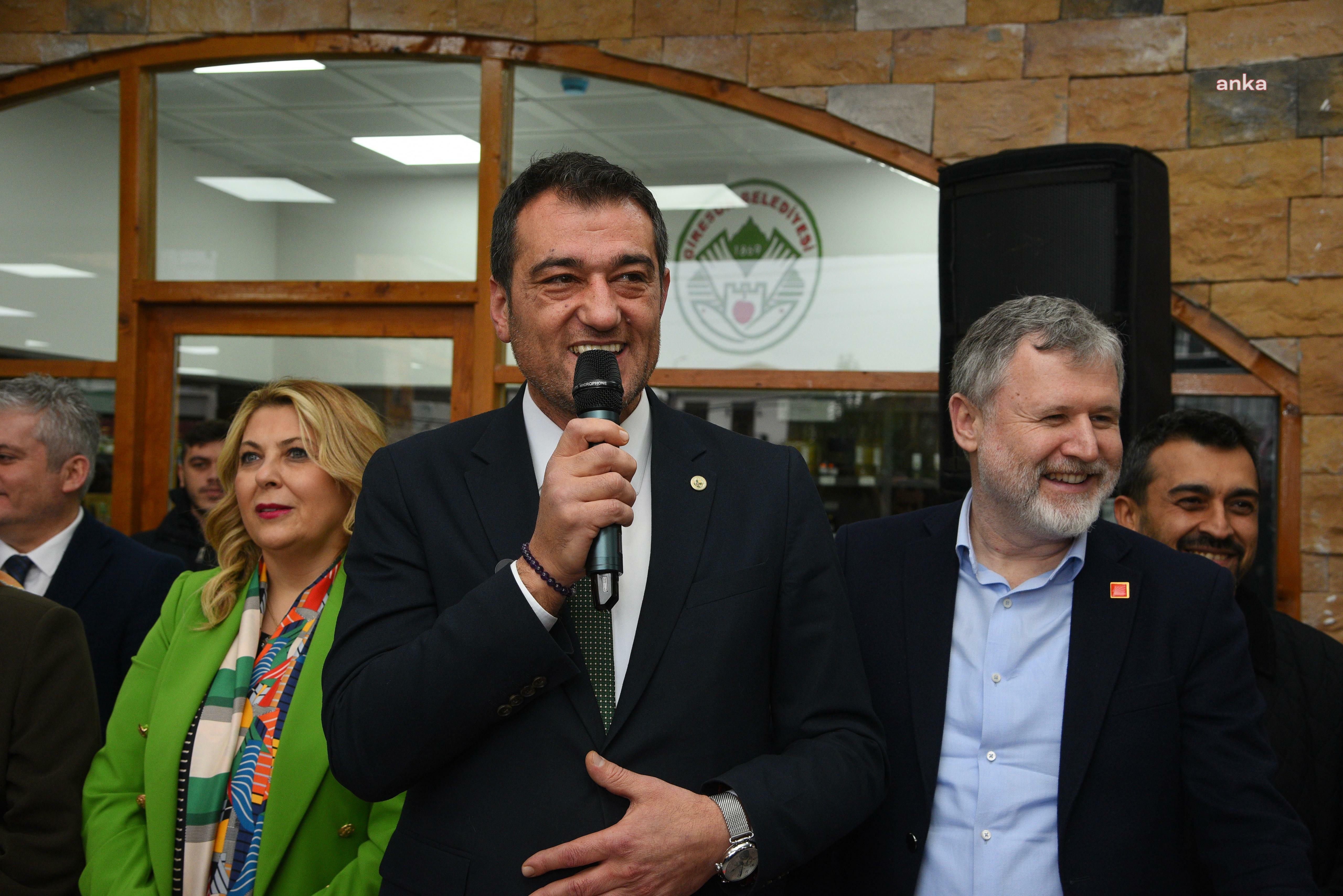 Giresun Belediyesi, Girmar Market ve Girbel Kafe’yi hizmete açtı