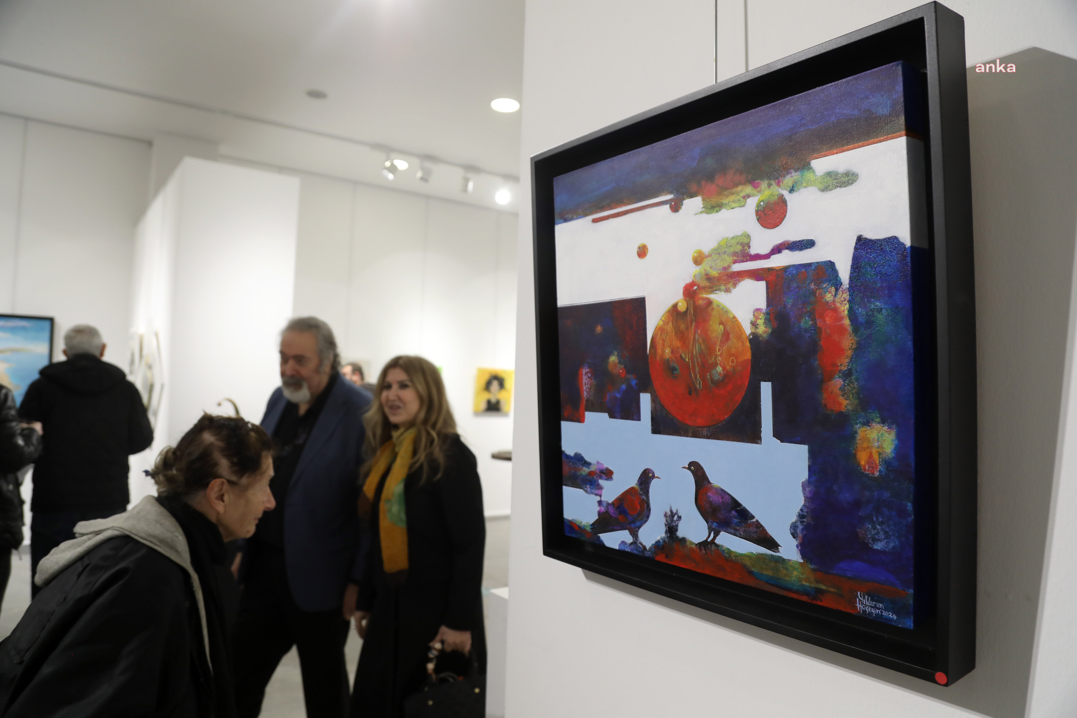 Çankaya Belediyesi, "Çağdaş Sanat Seçkisi" sergisine ev sahipliği yapıyor