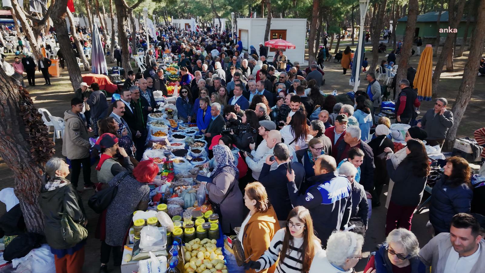 Konyaaltı ve Manavgat Belediyeleri işbirliğinde düzenlenen "Çandır Fasulyesi Festivali"ne yoğun ilgi
