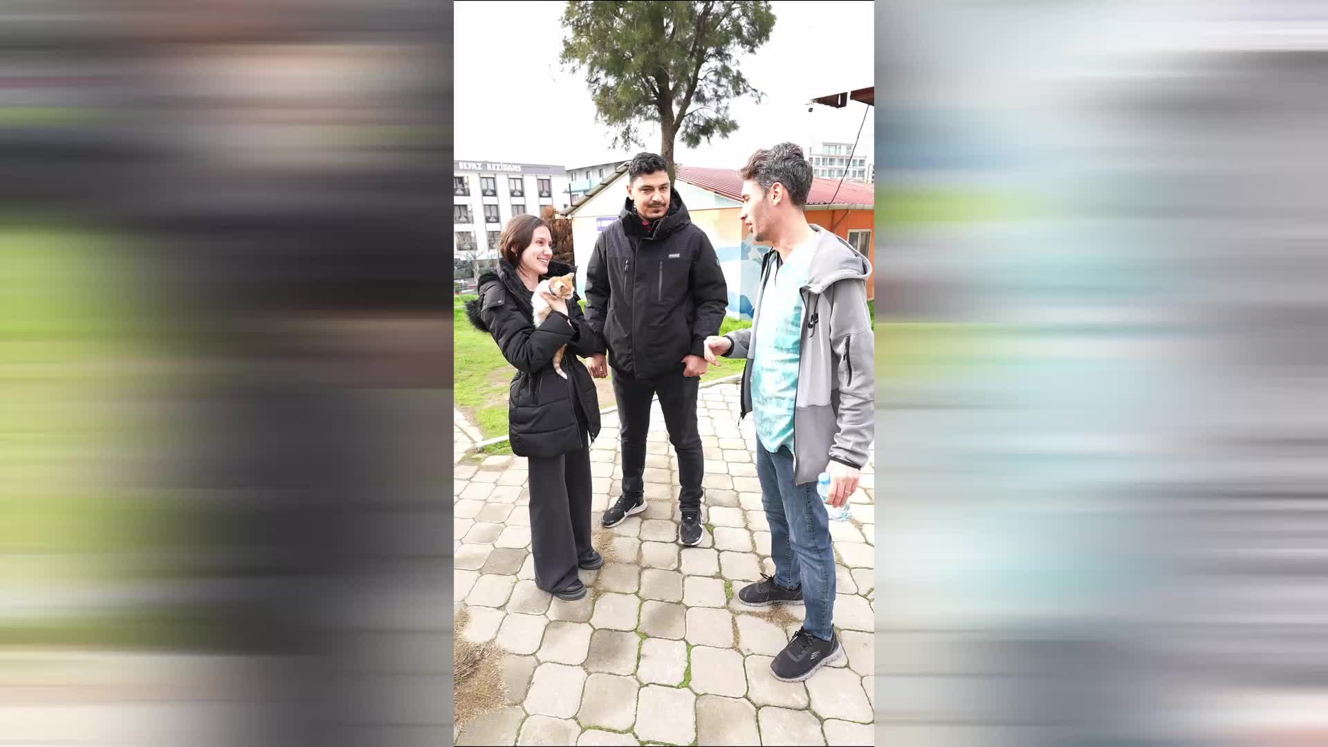 Buca’nın “mucize” kedisi yuvasına kavuştu