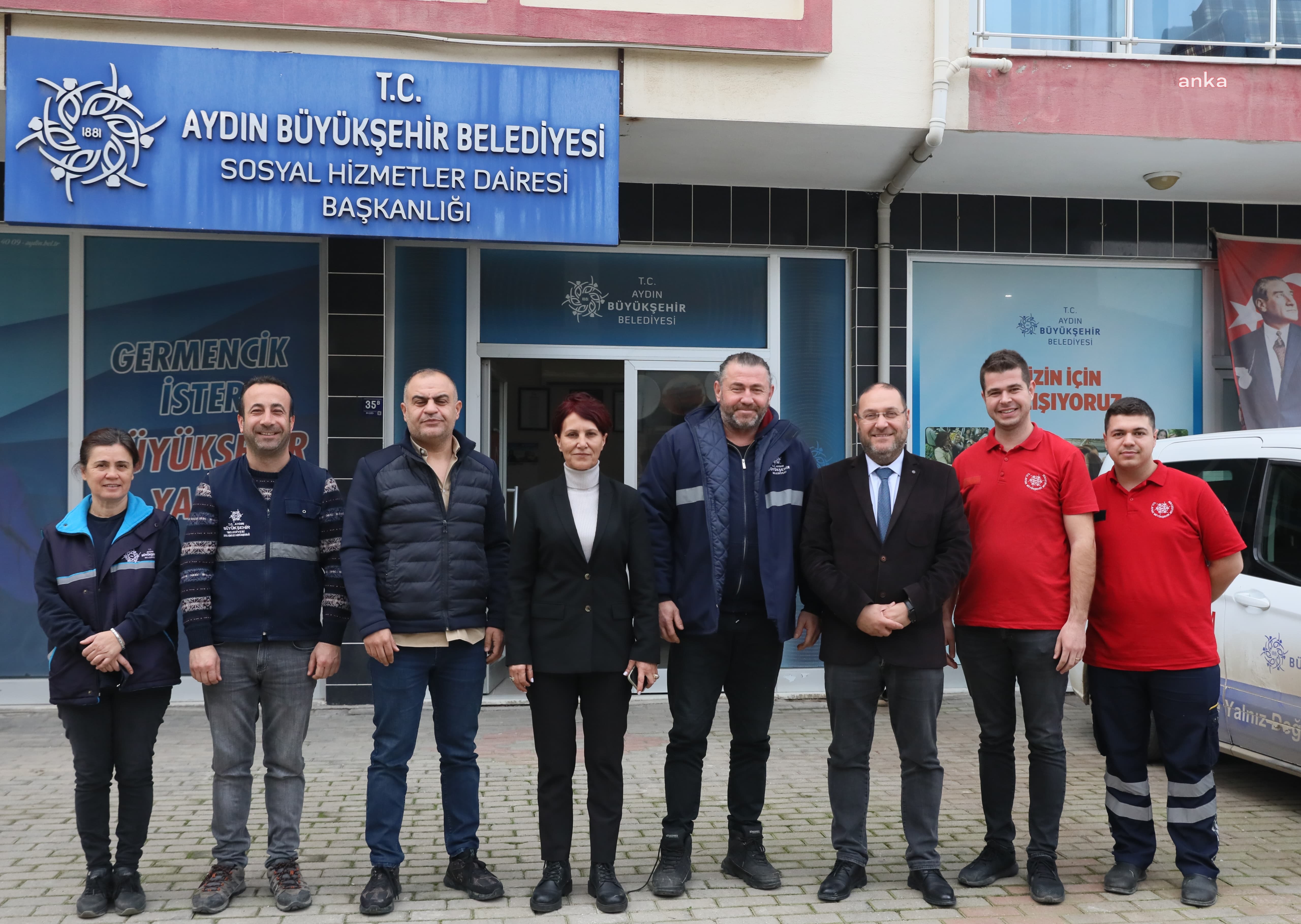 Aydın Büyükşehir Belediyesi Su ve Kanalizasyon İdaresi ekiplerinden Germencik'e ziyaret
