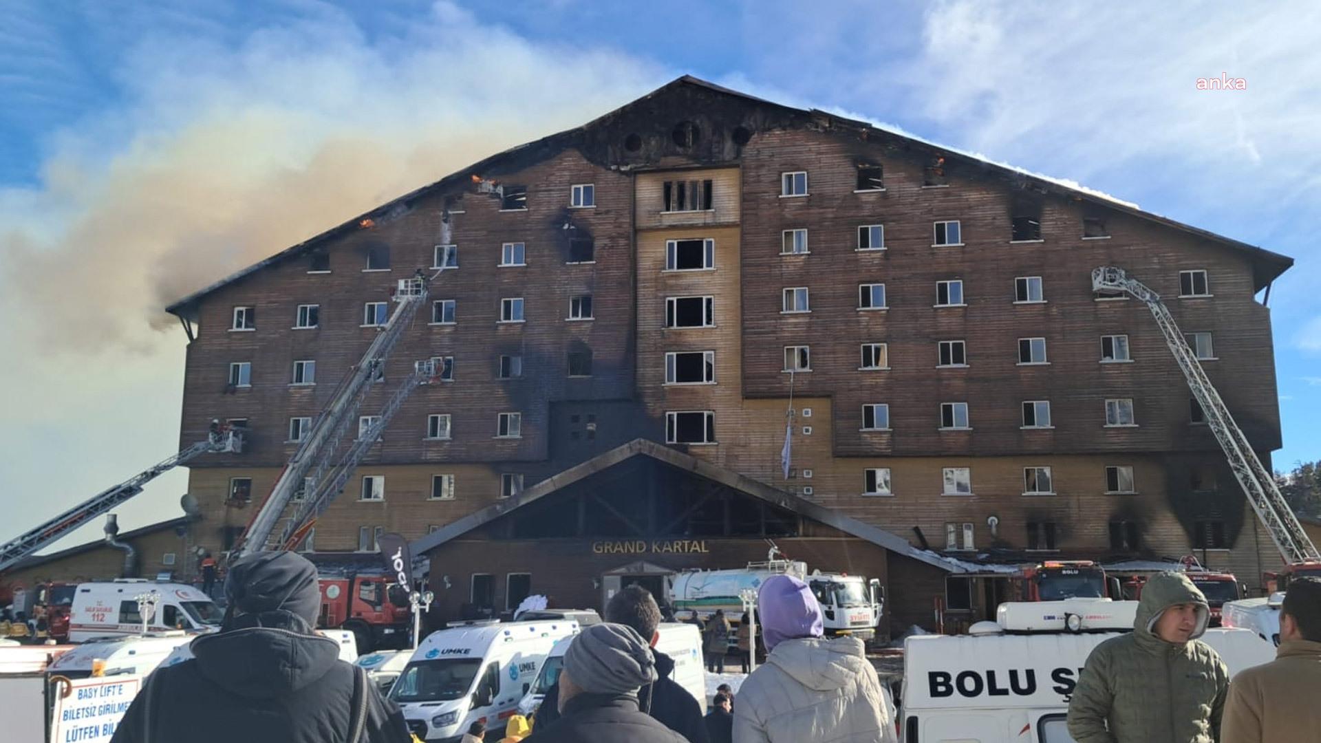 Kartalkaya'daki otel yangını faciası... Dünyadan taziye mesajları