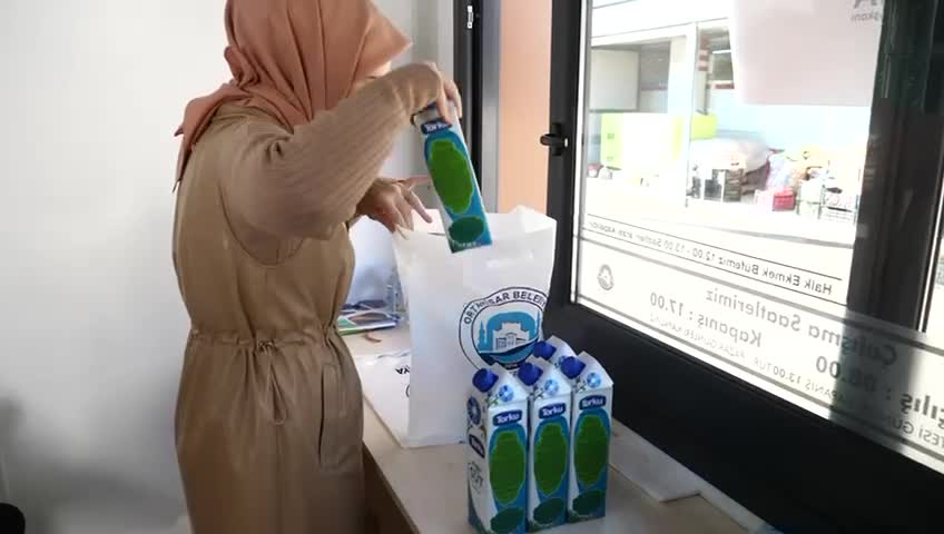 Ortahisar Belediyesi, Halk Süt dağıtımına başladı