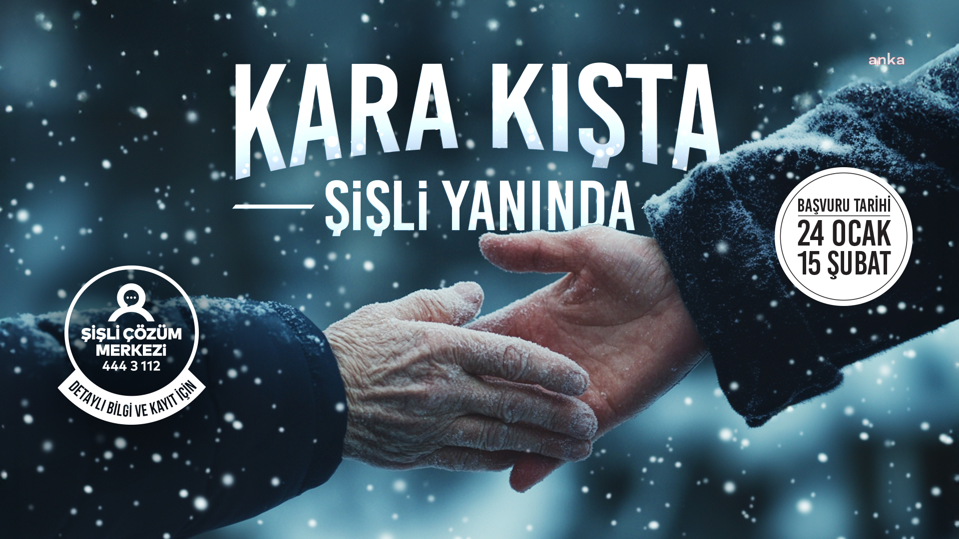 Şişli Belediyesi'den kış destek paketi