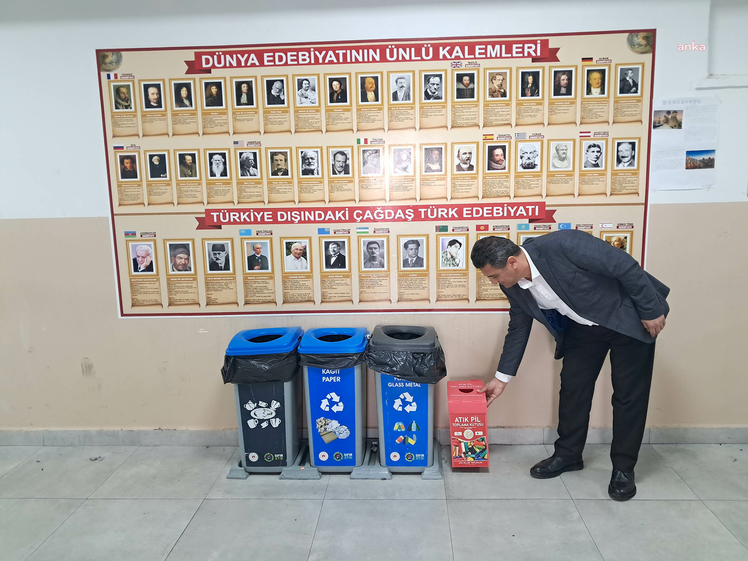 Keçiören’de “Okullar Arası Ödüllü Atık Pil Toplama Kampanyası” başladı