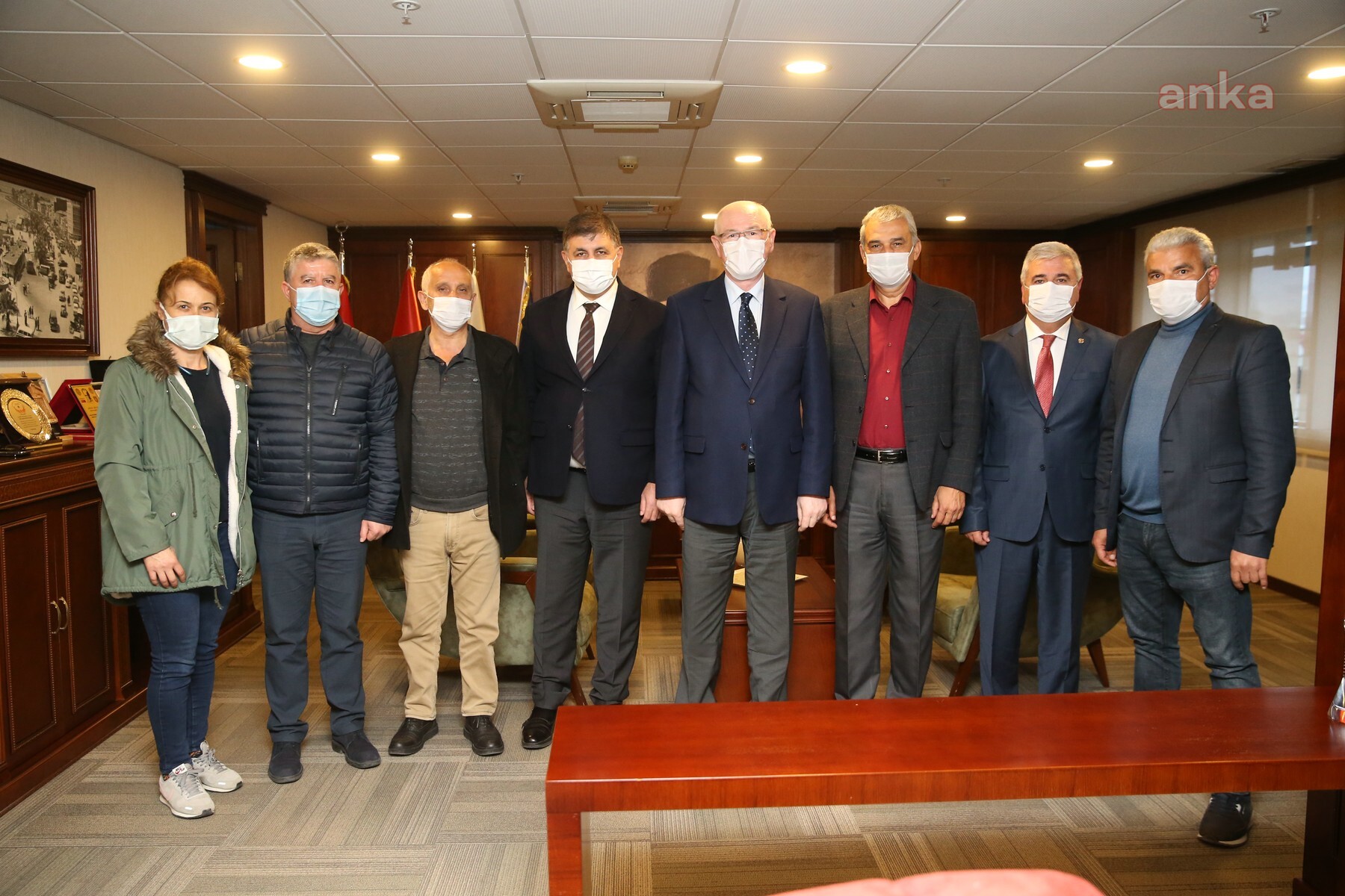 ODUNPAZARI BELEDİYE BAŞKANI KURT’TAN İZMİR'E GEÇMİŞ OLSUN ZİYARETİ