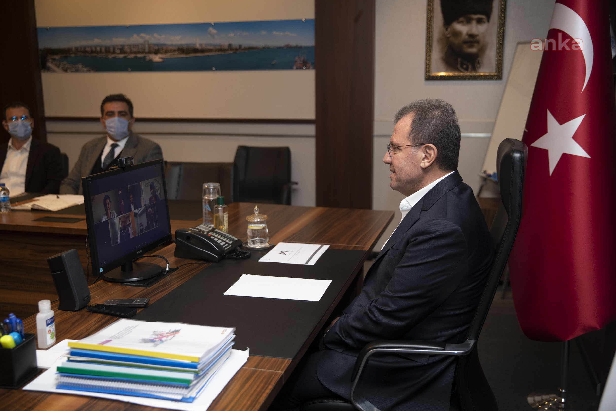 BAŞKAN SEÇER, RESLOG PROJE EKİBİYLE GÖRÜŞTÜ