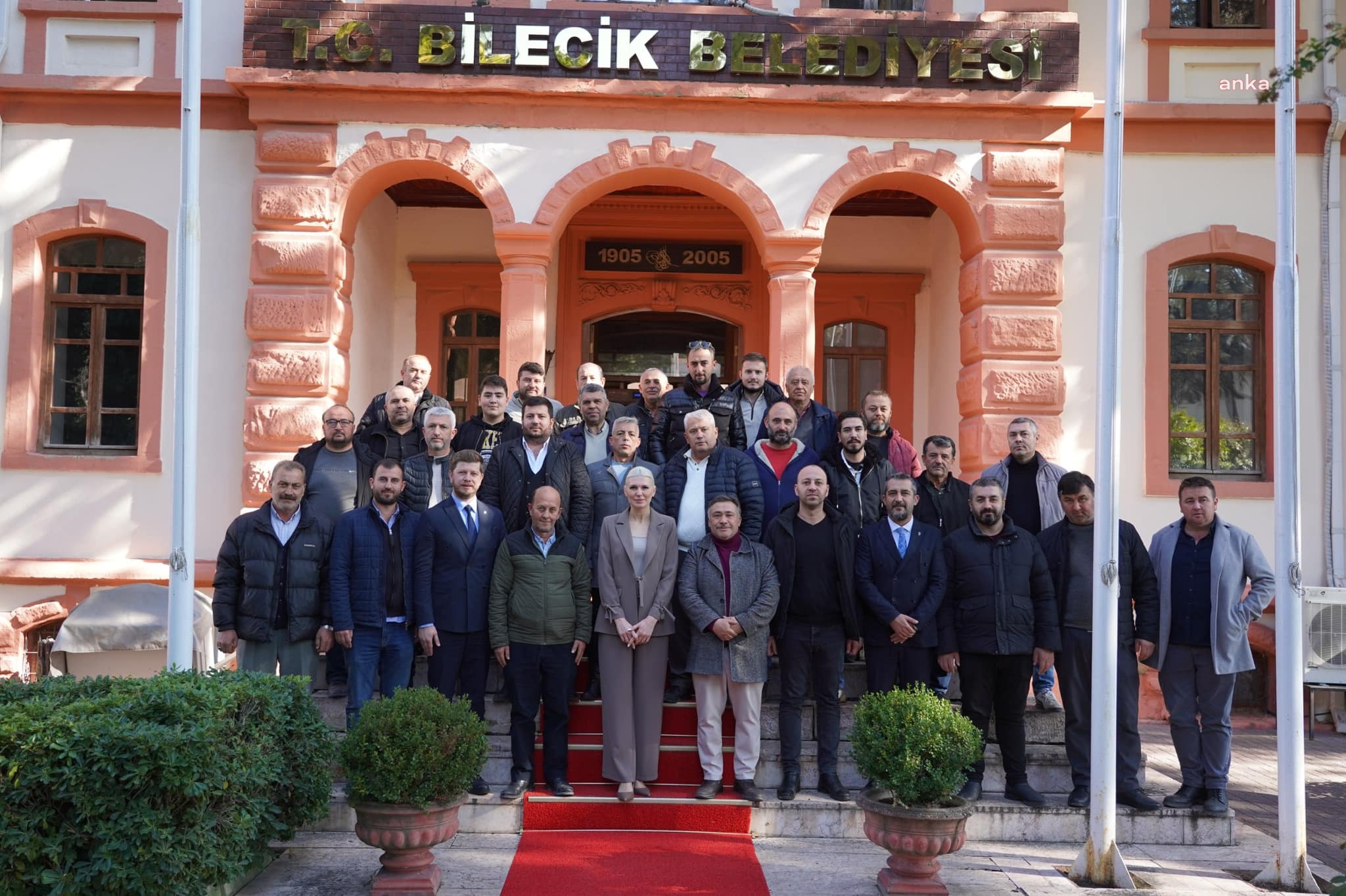 Bilecik Belediye Başkanı Subaşı, Otomobilciler Esnaf Odası Başkanı Aydeniz'i ağırladı