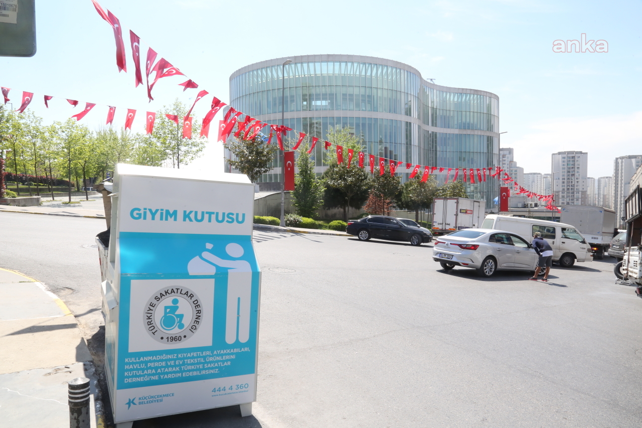 KÜÇÜKÇEKMECE’DE ATIK KIYAFETLER ENGELSİZ YAŞAM İÇİN DÖNÜŞÜYOR