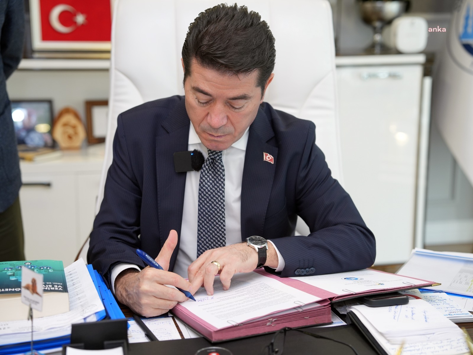 Ortahisar Belediye Başkanı Kaya, 'Küresel Belediye Başkanları İklim ve Enerji Sözleşmesi’ni imzaladı