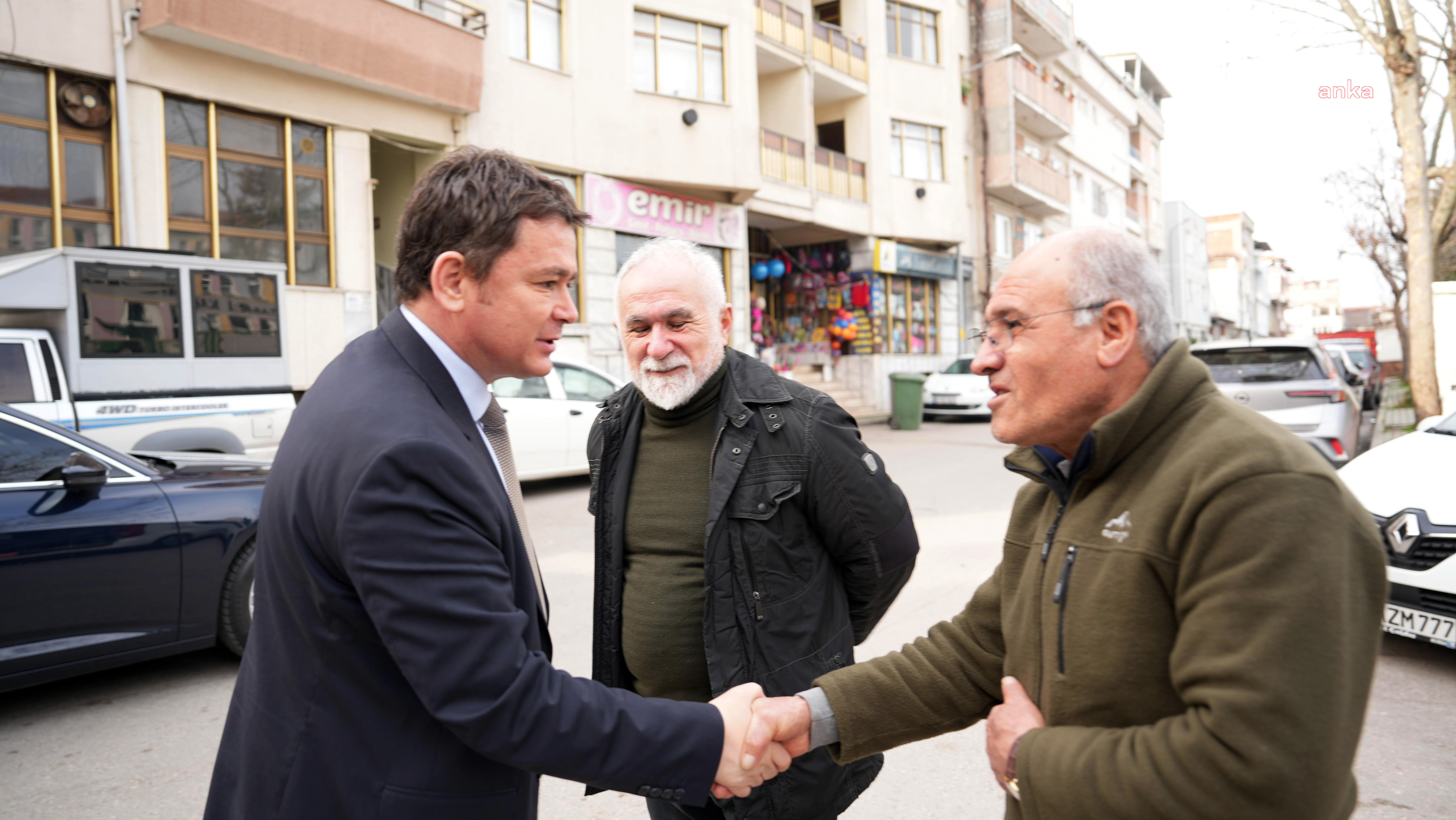 Osmangazi Belediye Başkanı Aydın'dan Atıcılar Mahallesi’ne ziyaret