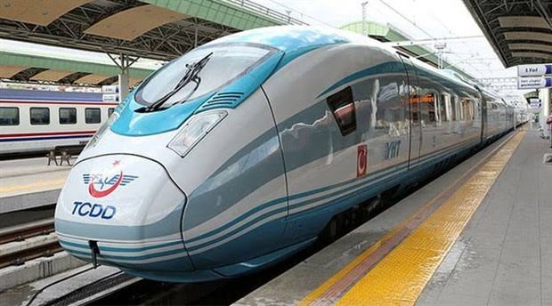 YÜKSEK HIZLI TREN SEFERLERİ DURDURULDU