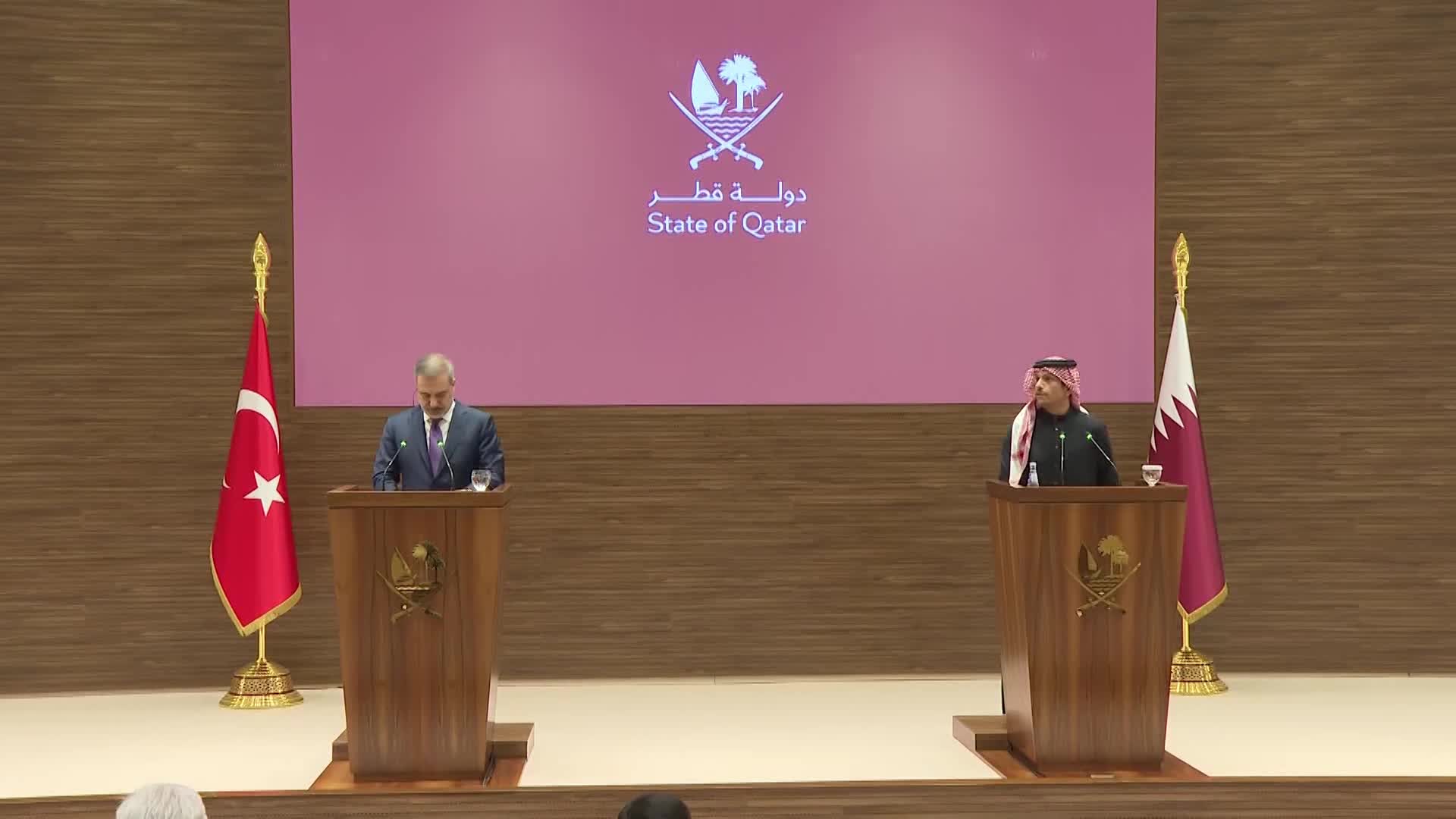 Dışişleri Bakanı Fidan Katar'da konuştu: “Türkiye, Irak, Suriye ve Ürdün olarak DEAŞ’la gerekli mücadeleyi verme konusunda adım atacağız”