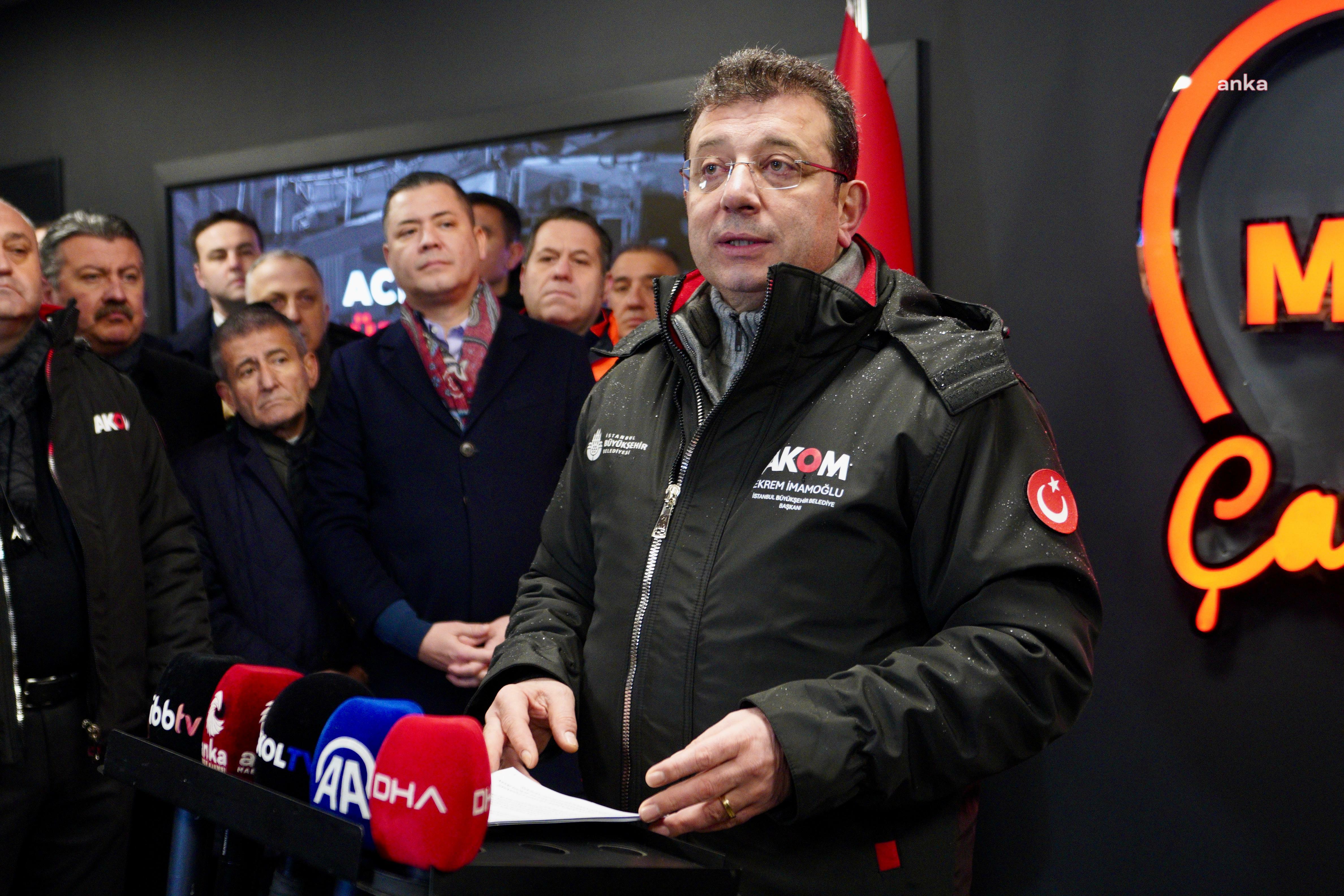 İmamoğlu: “Nerede delikanlılık? Nerede kaldı hepimizin gururla ismini andığımız Kasımpaşalılık”