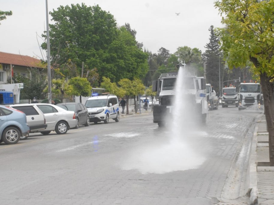 FETHİYE'DE TOMA'LI TEMİZLİK