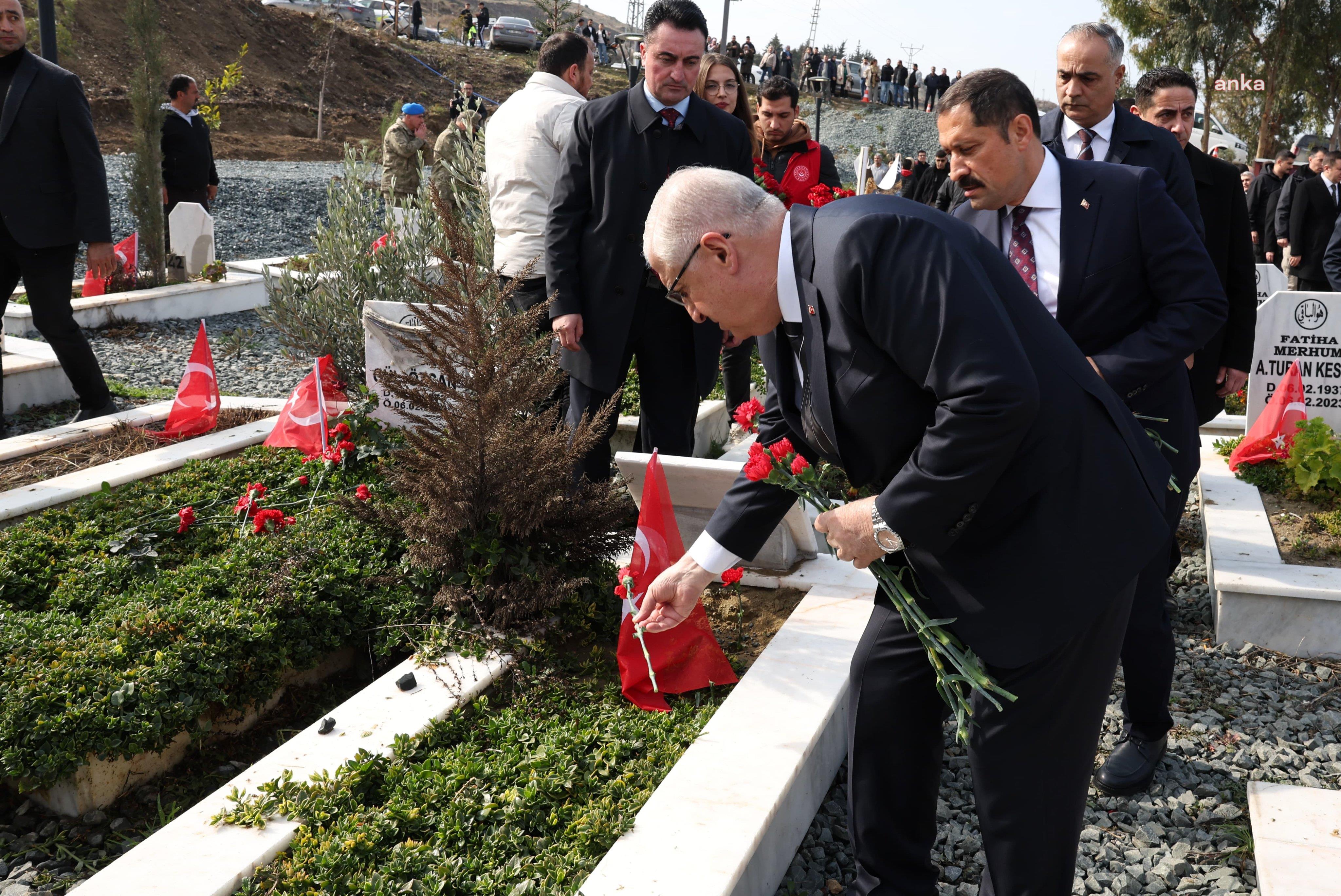 6 Şubat depremlerinin ikinci yılı... Bakan Güler Hatay'da